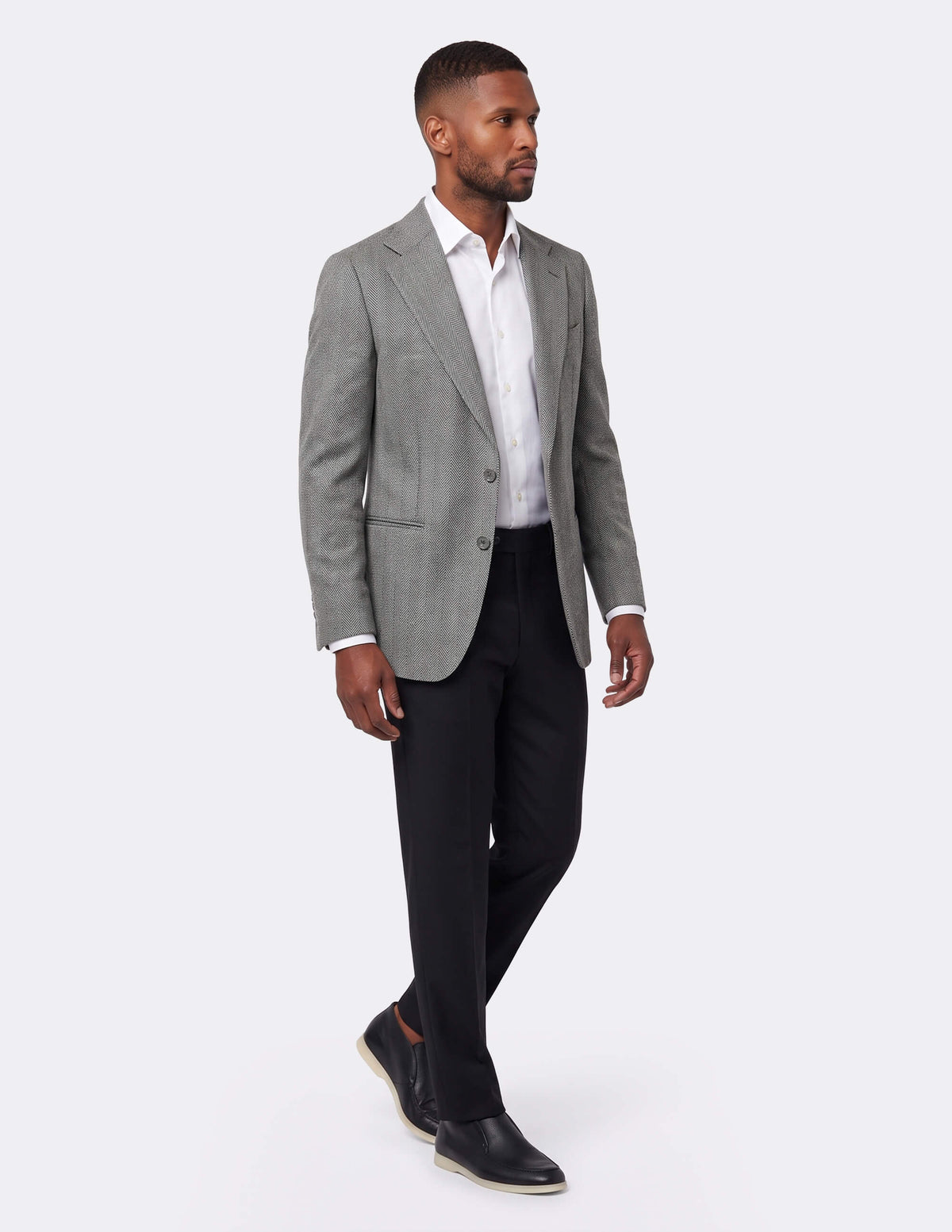 The Giada Fumo Single-Breasted Jacket - Samir Bachkami