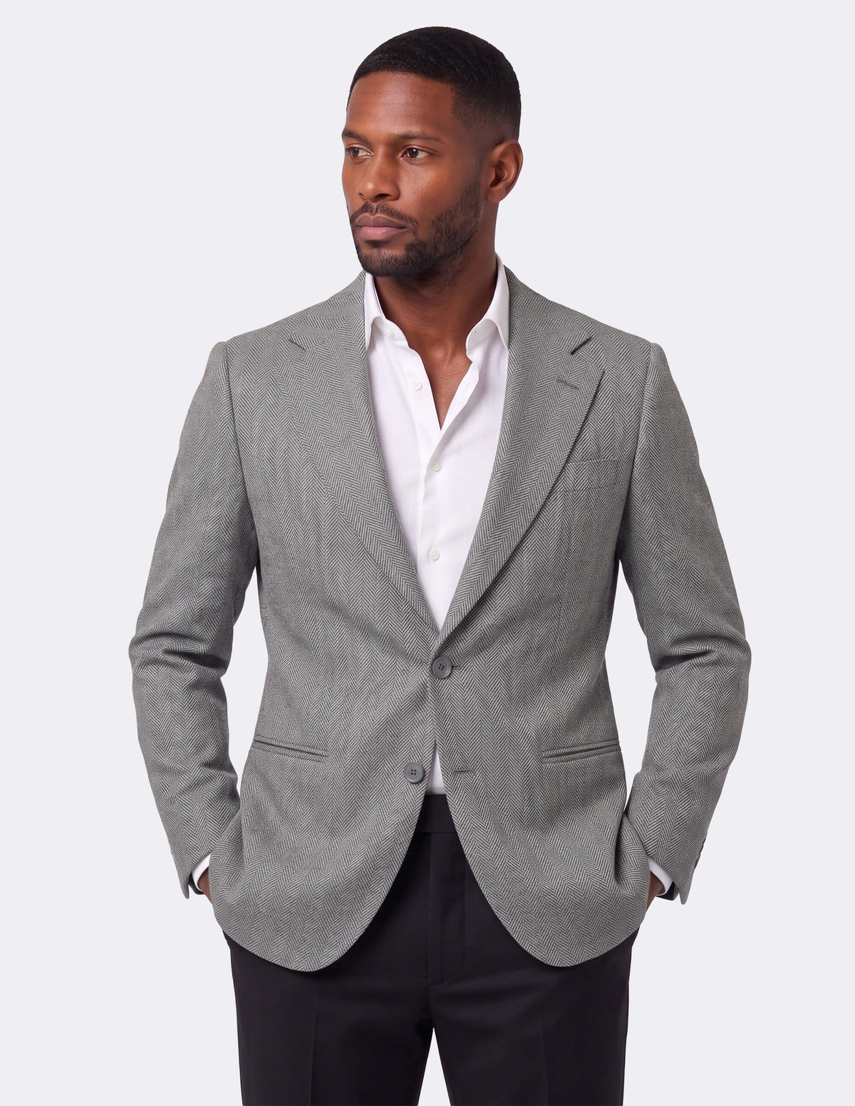 The Giada Fumo Single-Breasted Jacket - Samir Bachkami