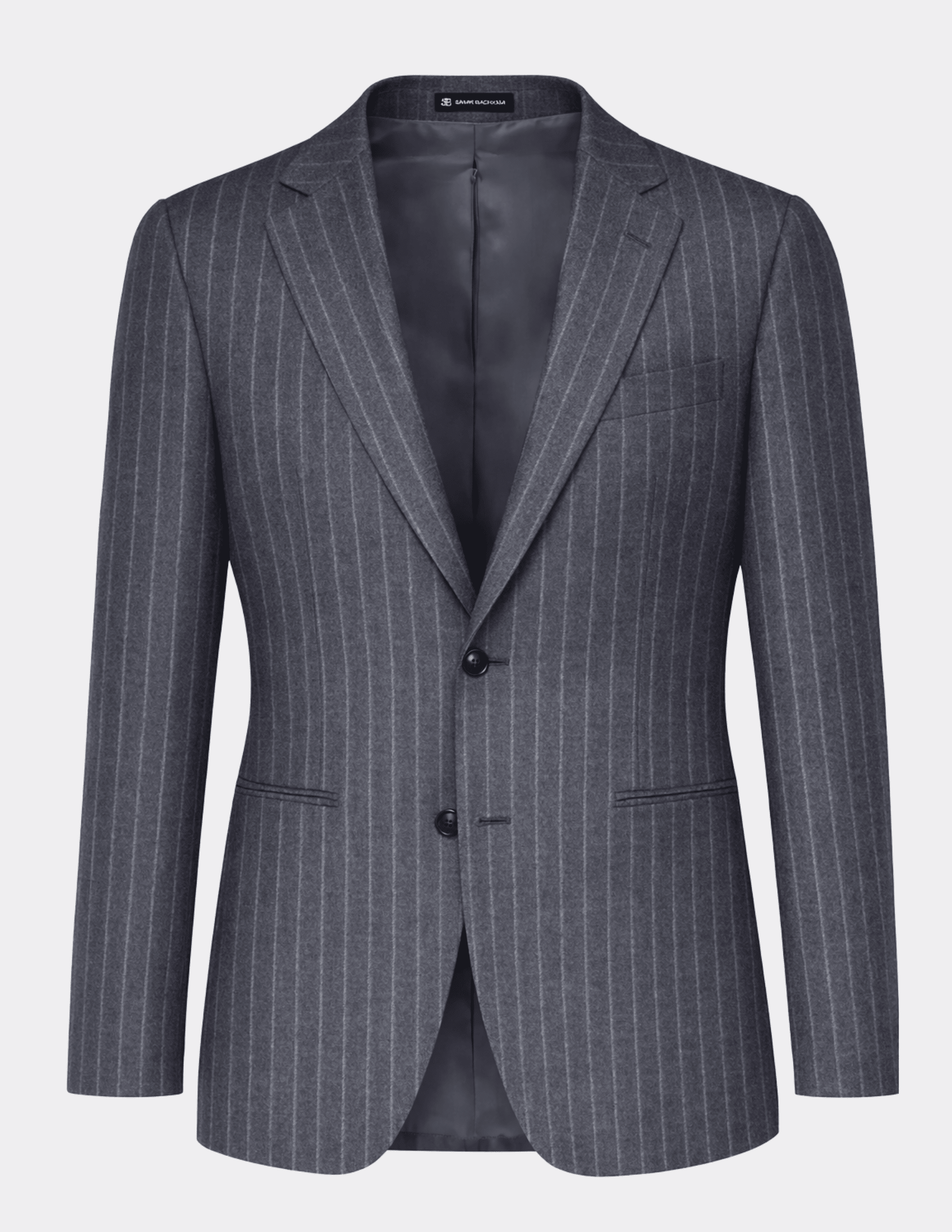 The Kensington Charcoal Single Breasted Suit - Samir Bachkami