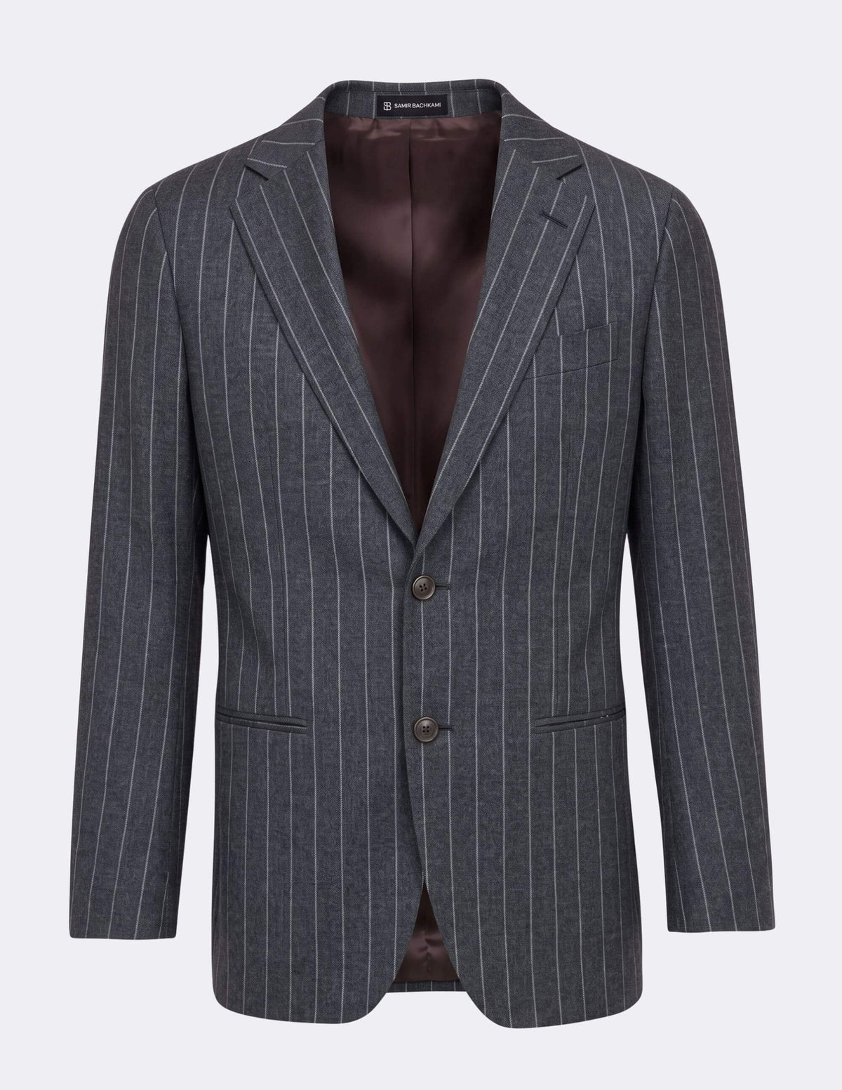 The Kensington Charcoal Single Breasted Suit - Samir Bachkami