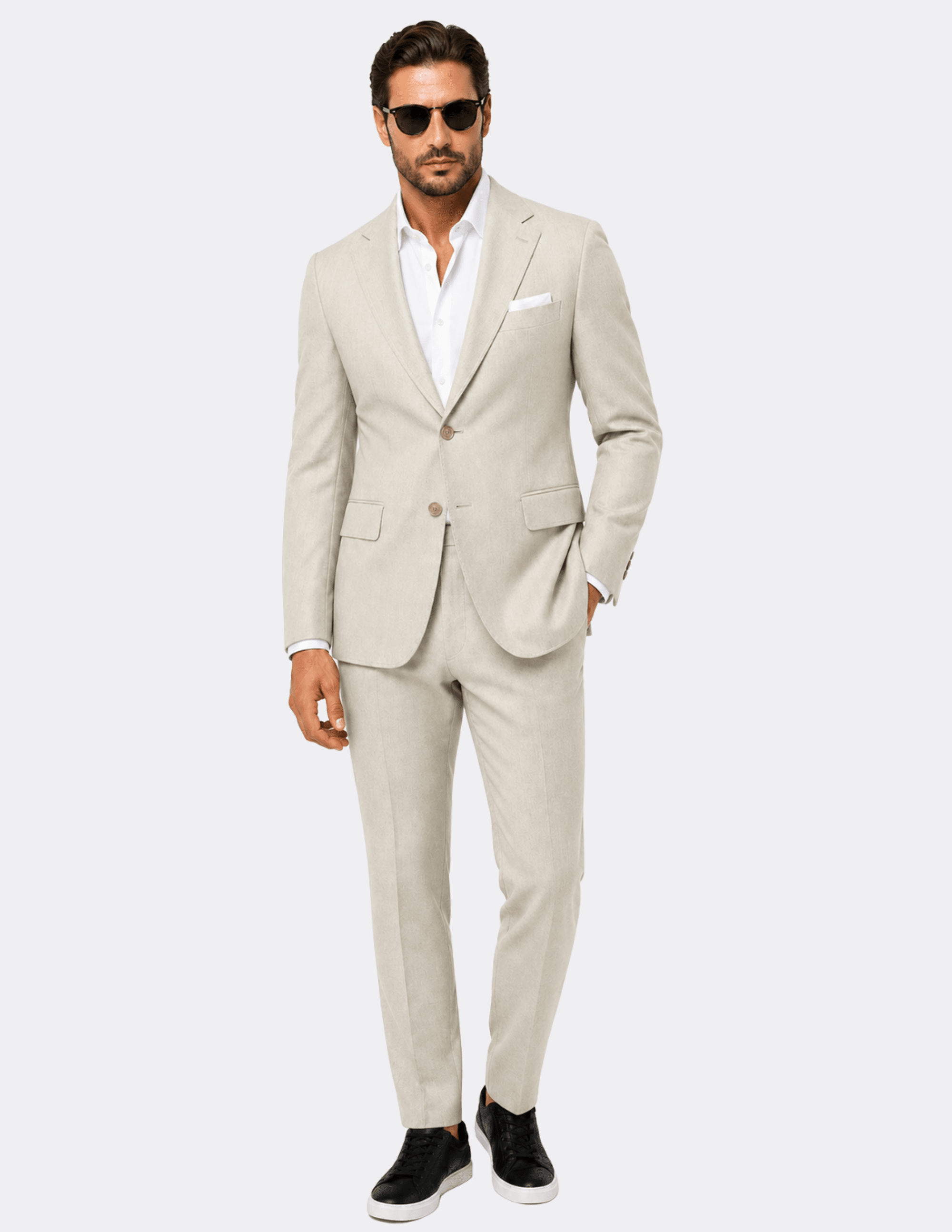 The Laurent Single Breasted Suit - Samir Bachkami