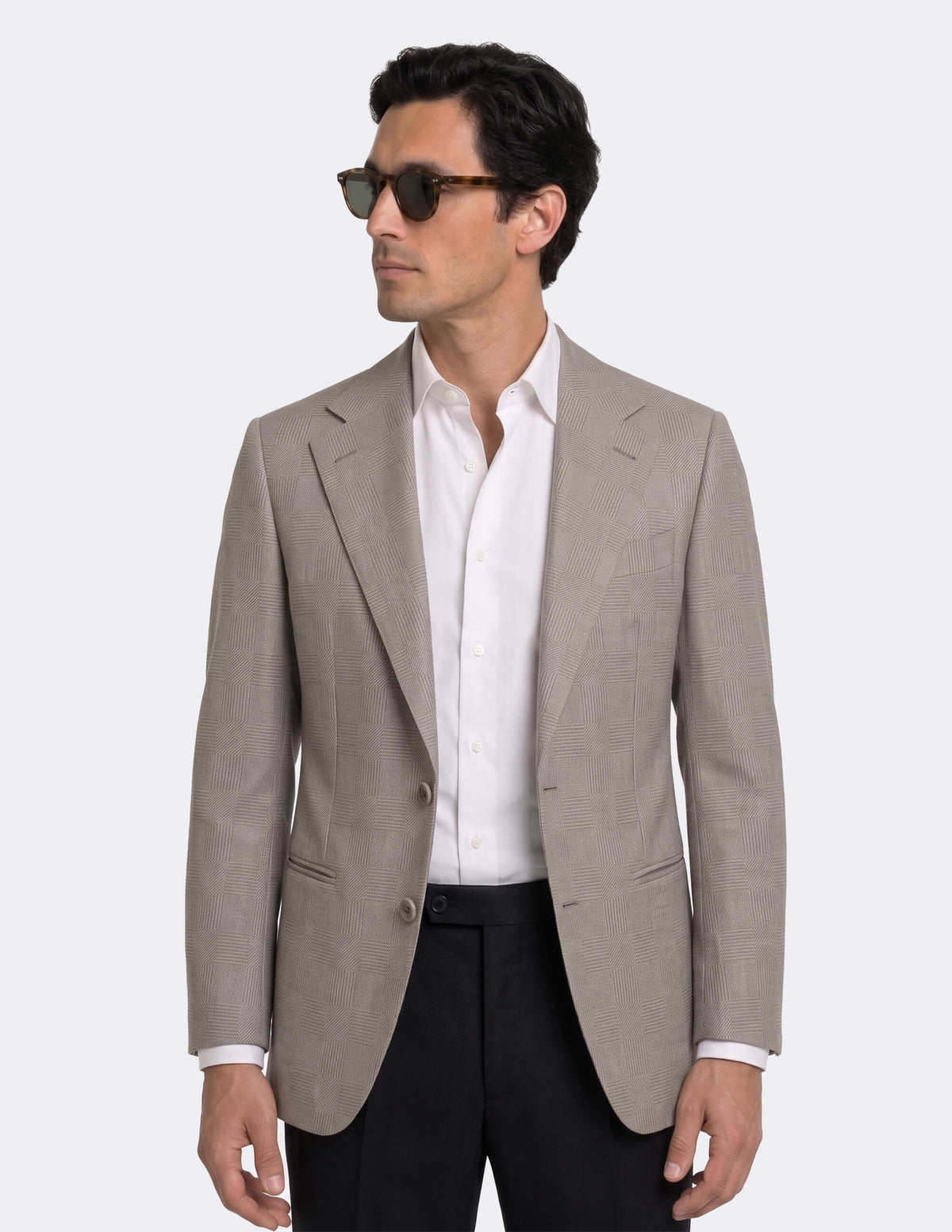 The Luvesso Stone Single-Breasted Jacket - Samir Bachkami