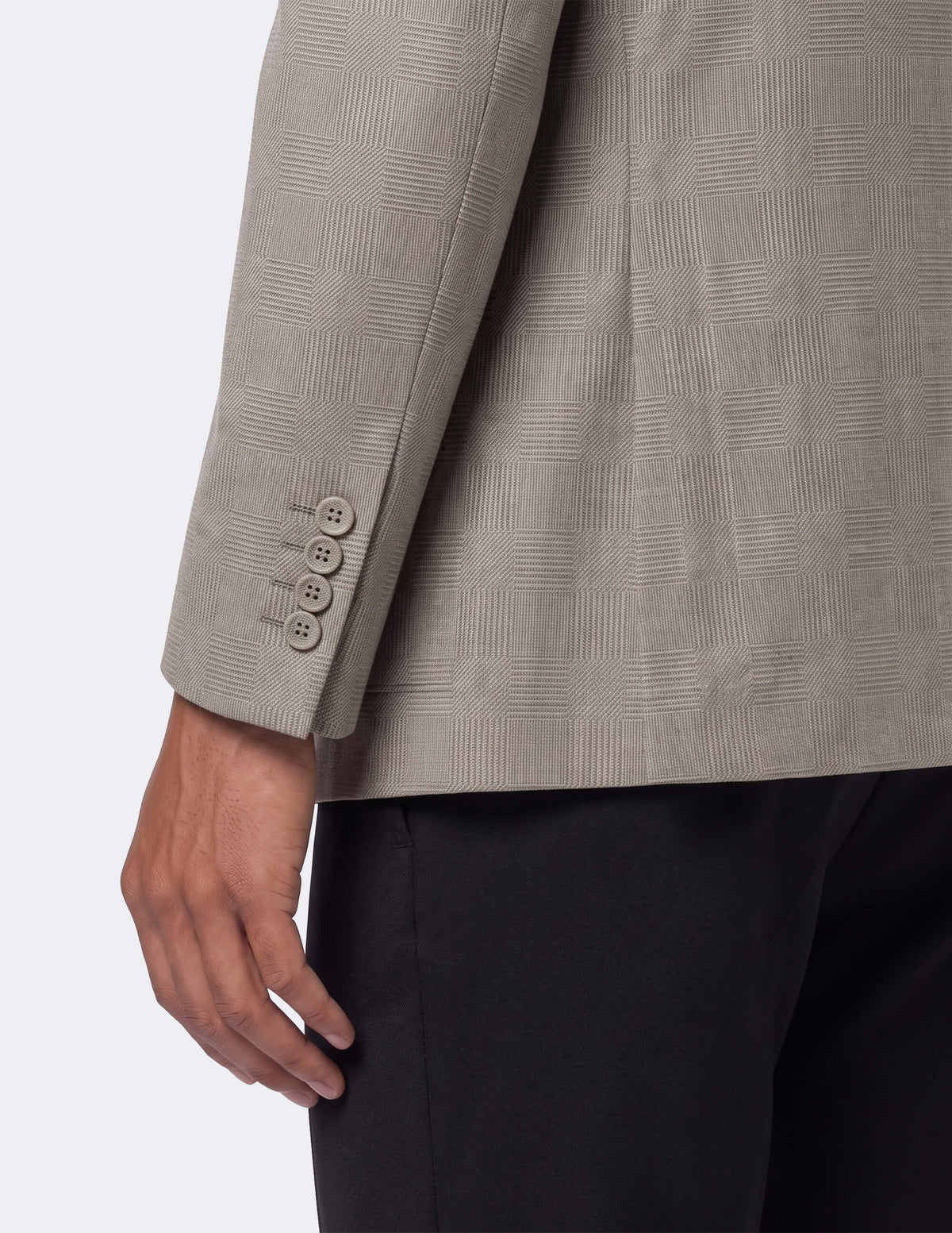 The Luvesso Stone Single-Breasted Jacket - Samir Bachkami