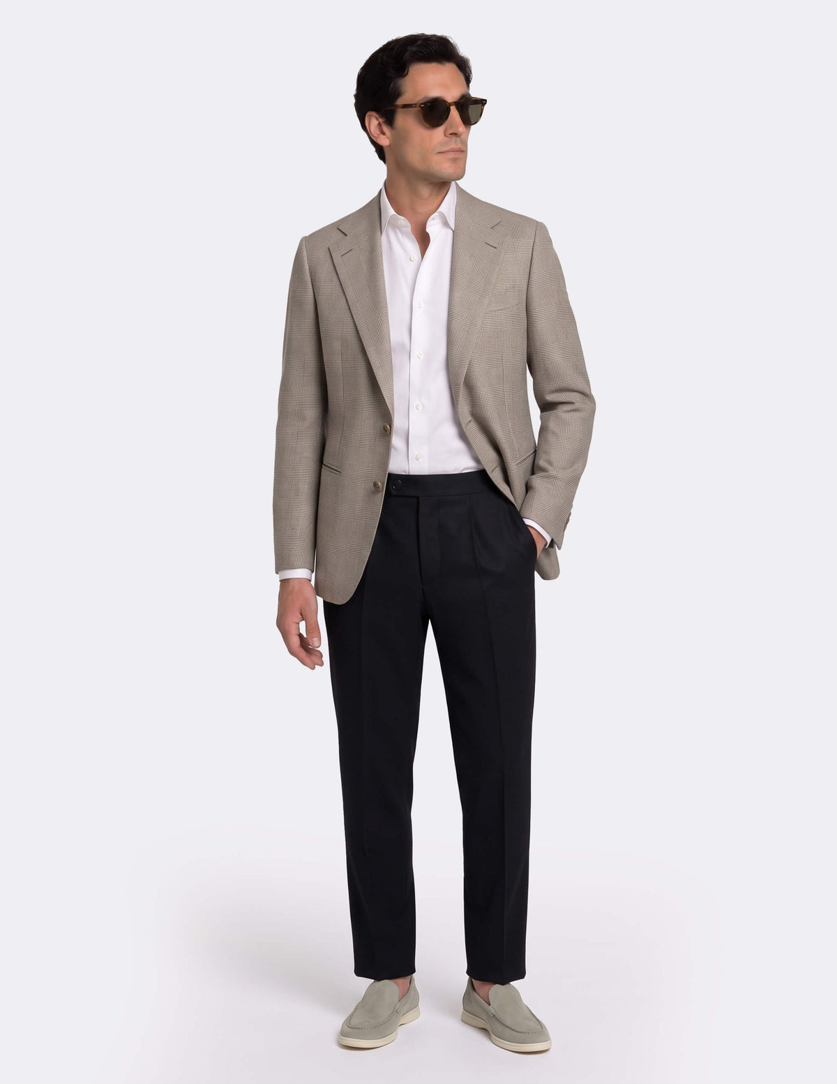 The Luvesso Stone Single-Breasted Jacket - Samir Bachkami