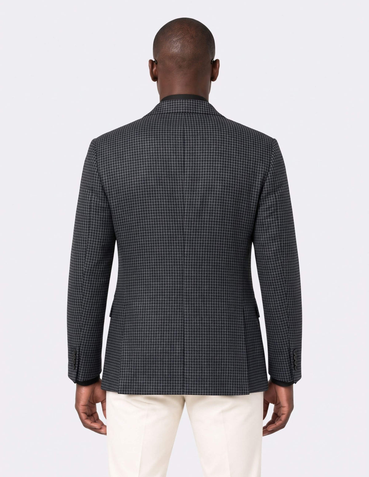 The Milano Notte Houndstooth Jacket. - Samir Bachkami