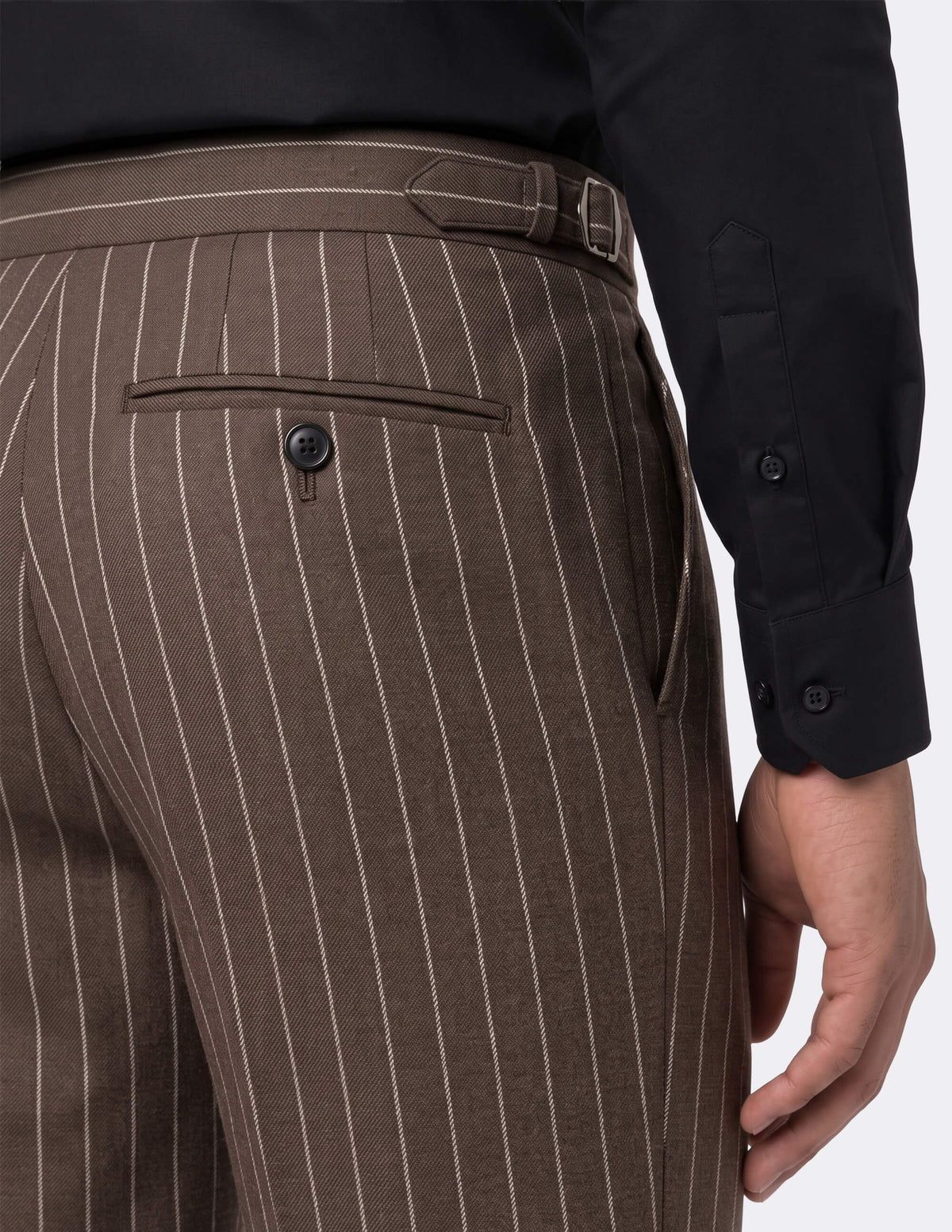 The Milano Stripe Double-Breasted Suit - Samir Bachkami