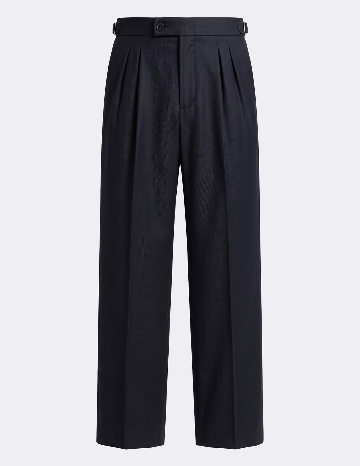 The Neralto Black Wide-Leg Trousers - Samir Bachkami