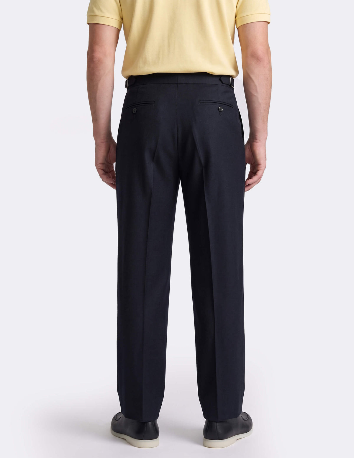 The Neralto Black Wide-Leg Trousers - Samir Bachkami