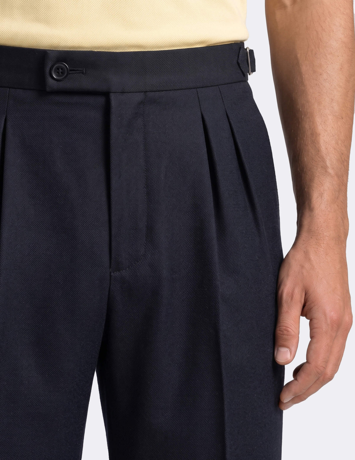 The Neralto Black Wide-Leg Trousers - Samir Bachkami