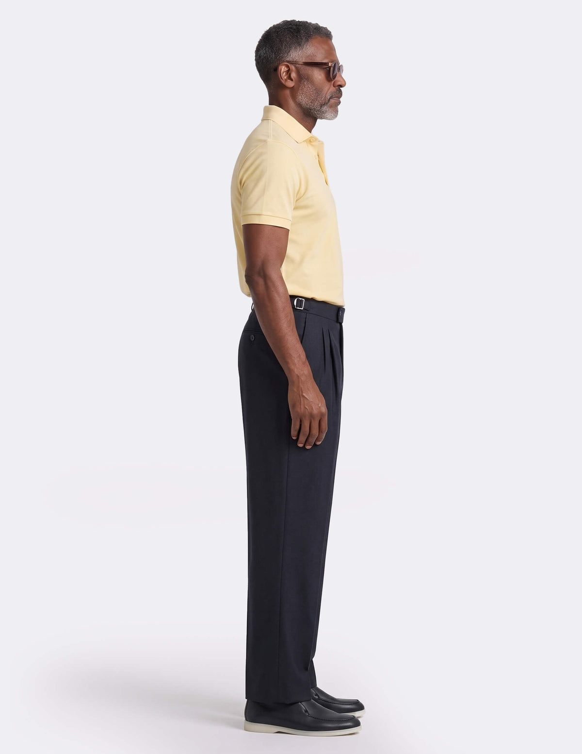 The Neralto Black Wide-Leg Trousers - Samir Bachkami
