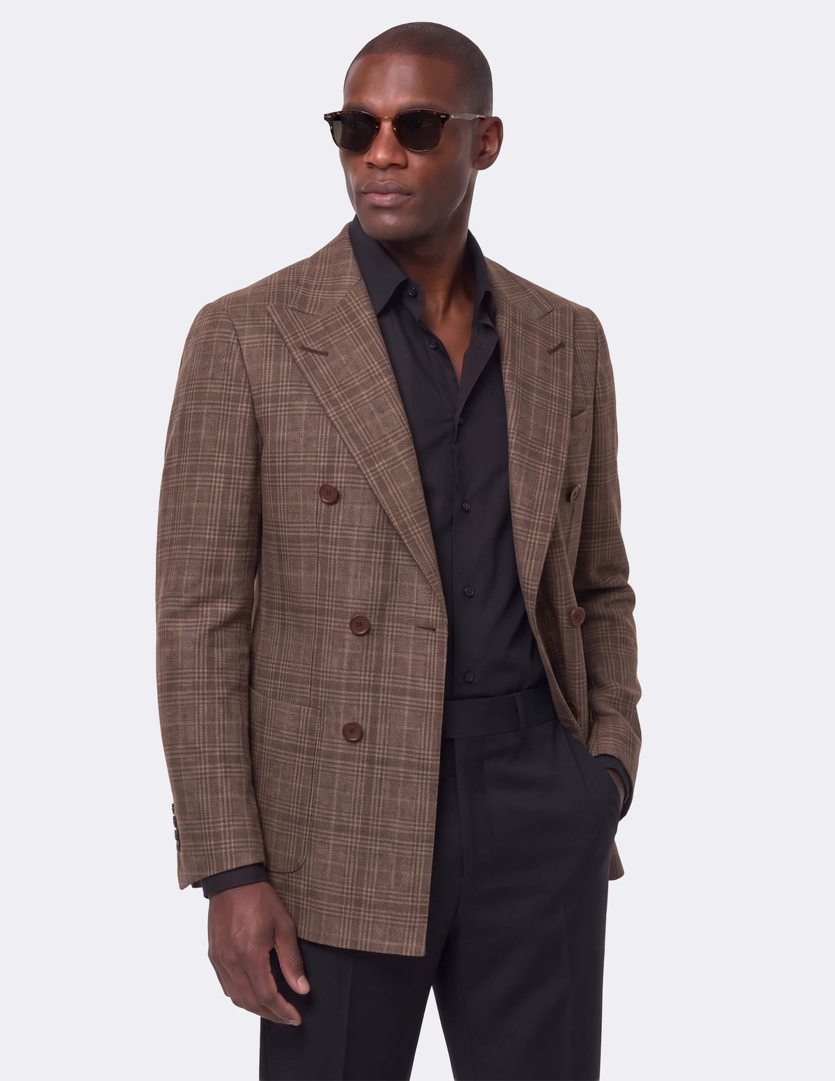 The Noce Reticolo Double-Breasted Jacket - Samir Bachkami
