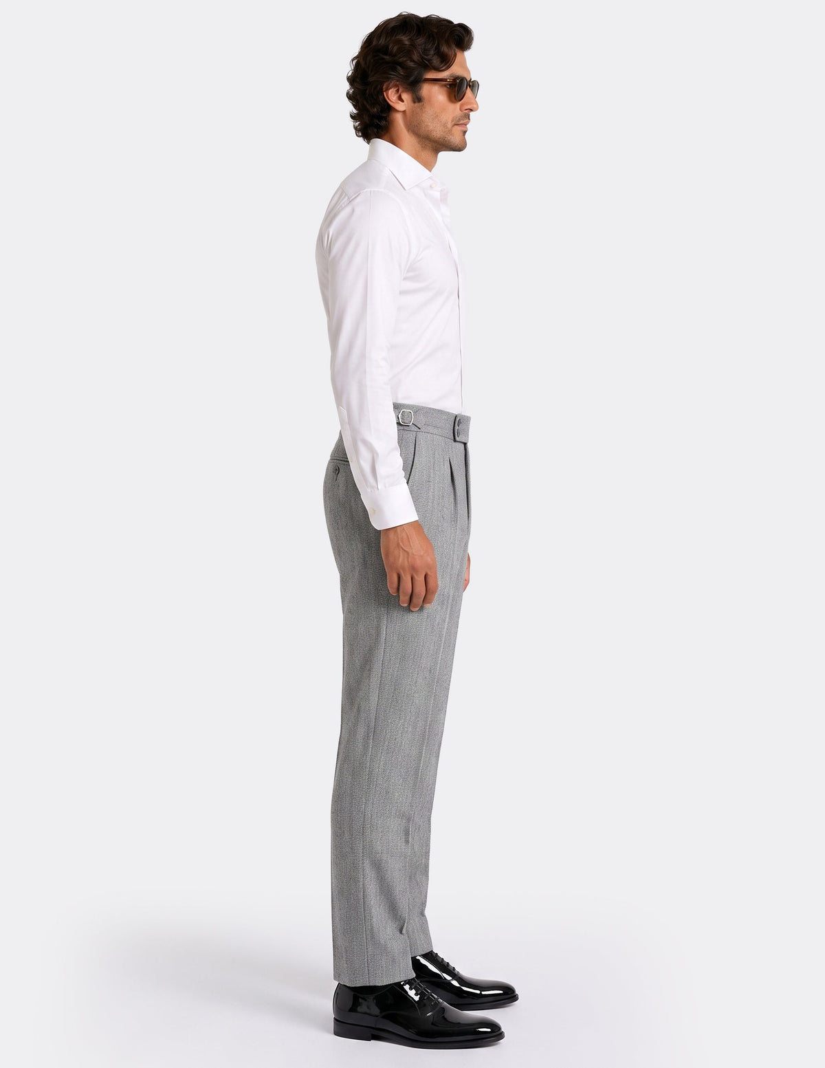 The Oxford Grey DB Trouser - Samir Bachkami