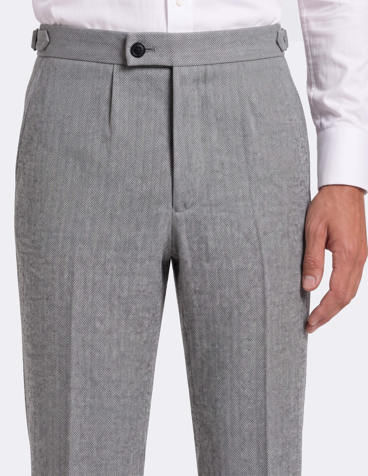 The Oxford Grey Double-Breasted Suit - Samir Bachkami
