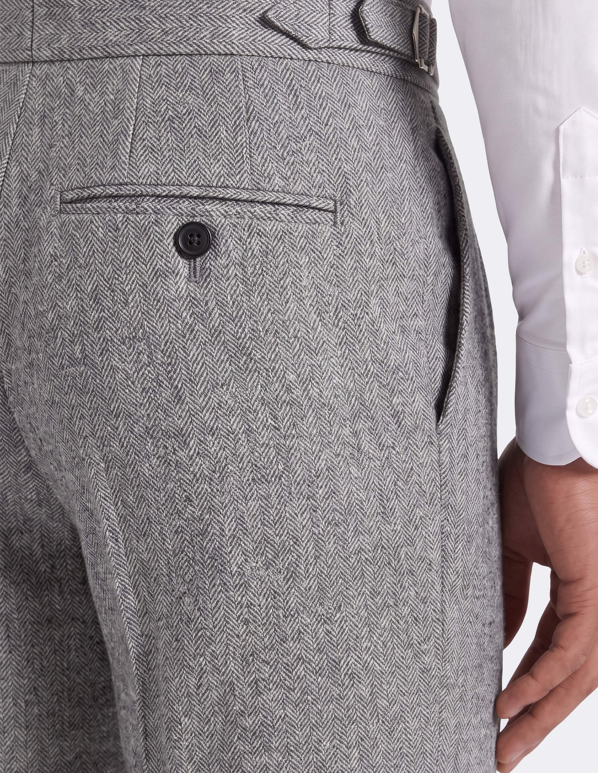 The Oxford Grey Double-Breasted Suit - Samir Bachkami