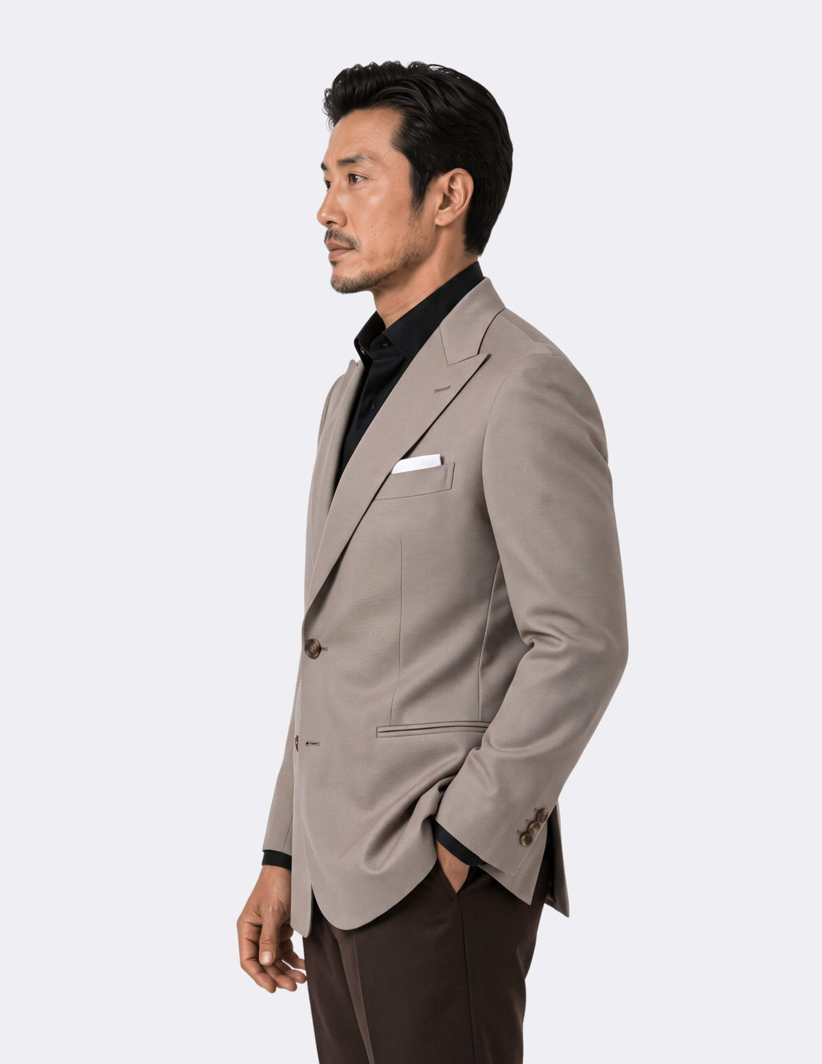 The Parma Almond Jacket - Samir Bachkami