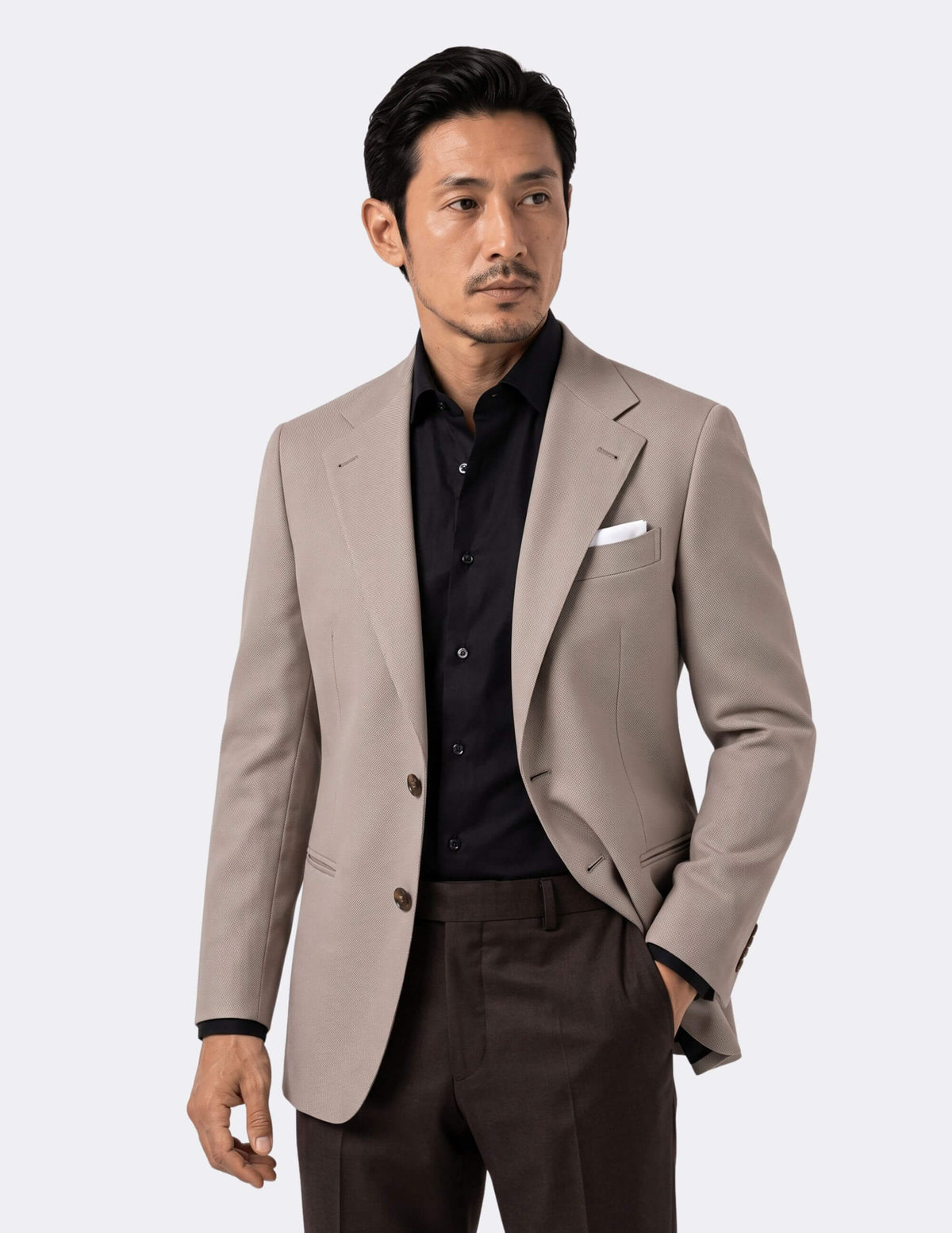The Parma Almond Jacket - Samir Bachkami