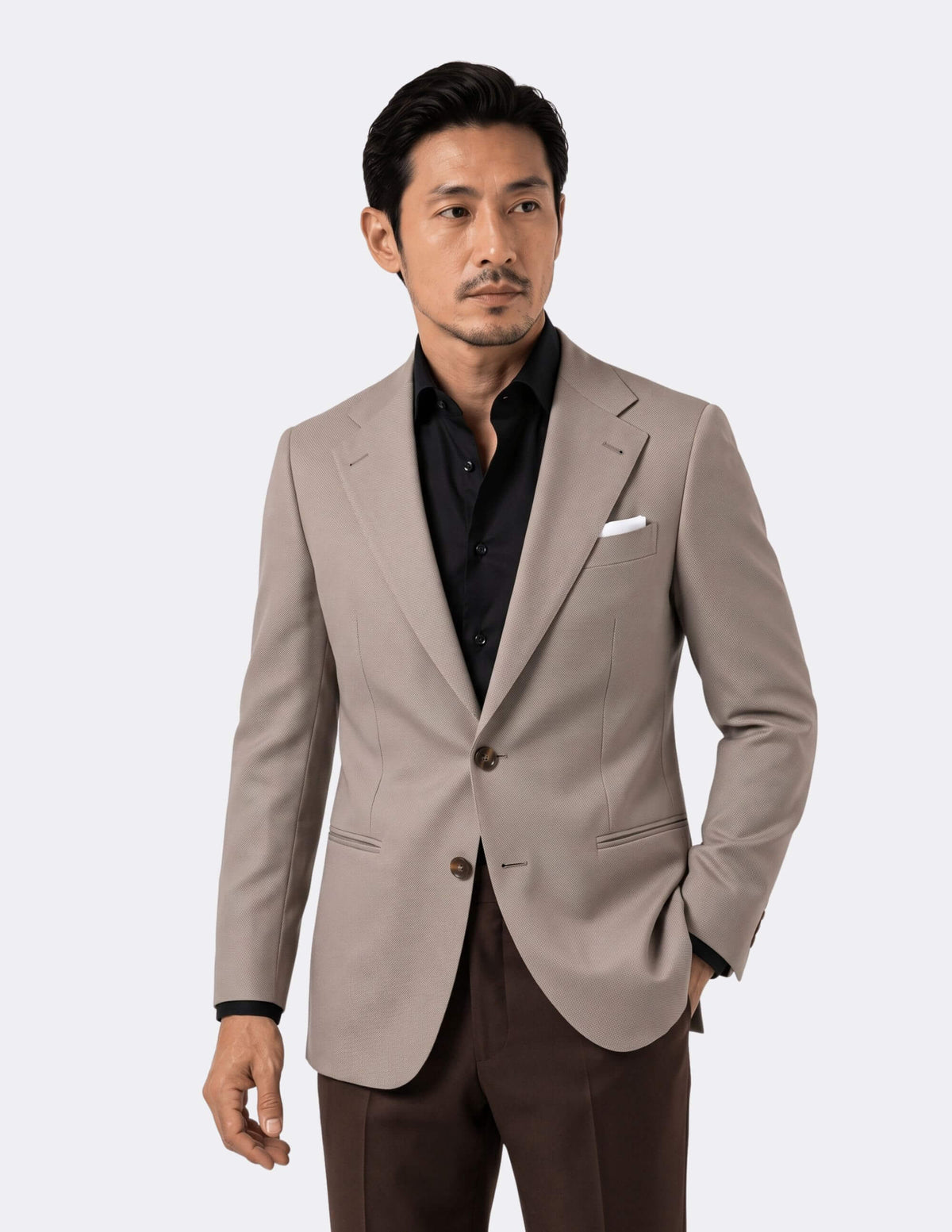 The Parma Almond Jacket - Samir Bachkami