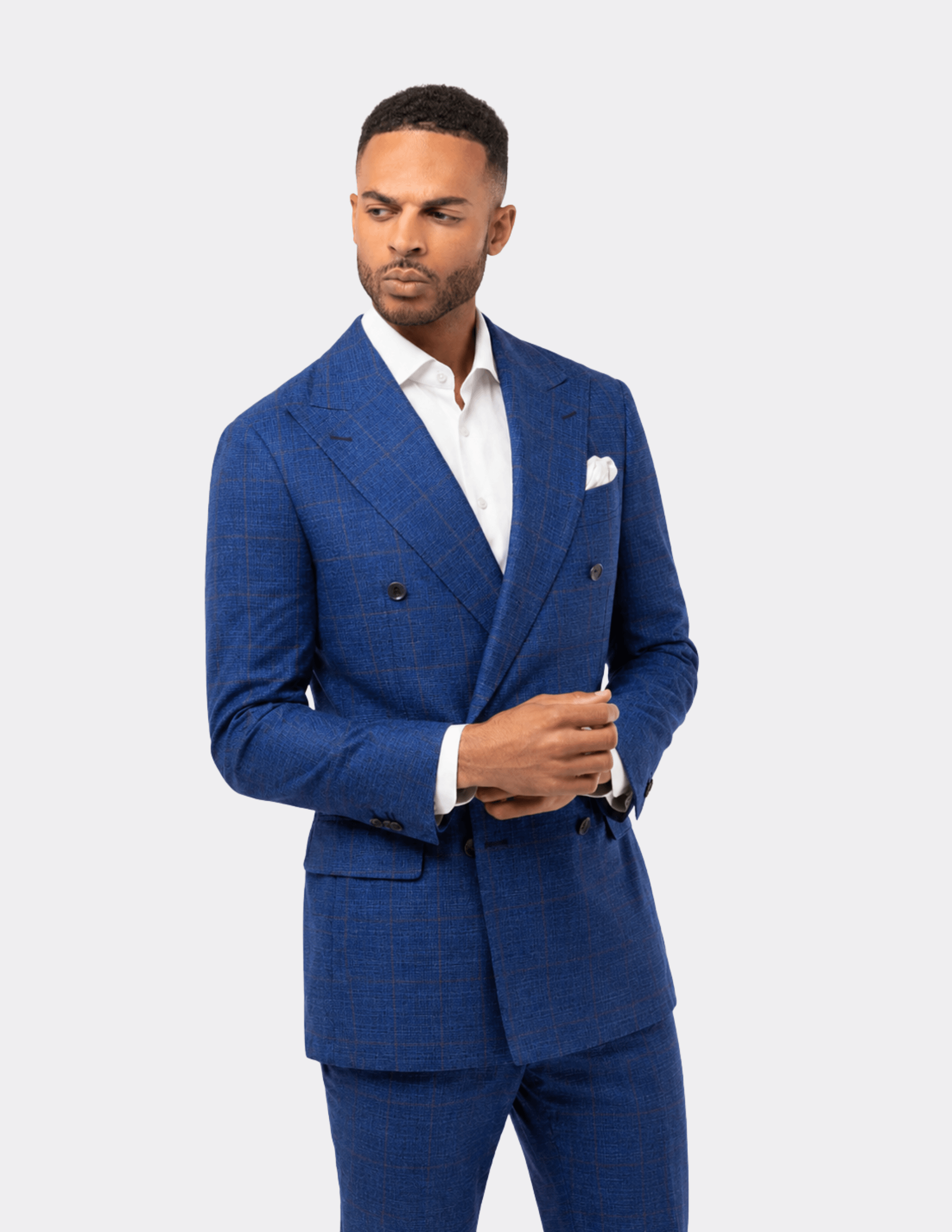 The Positano Double - Breasted Suit - Samir Bachkami
