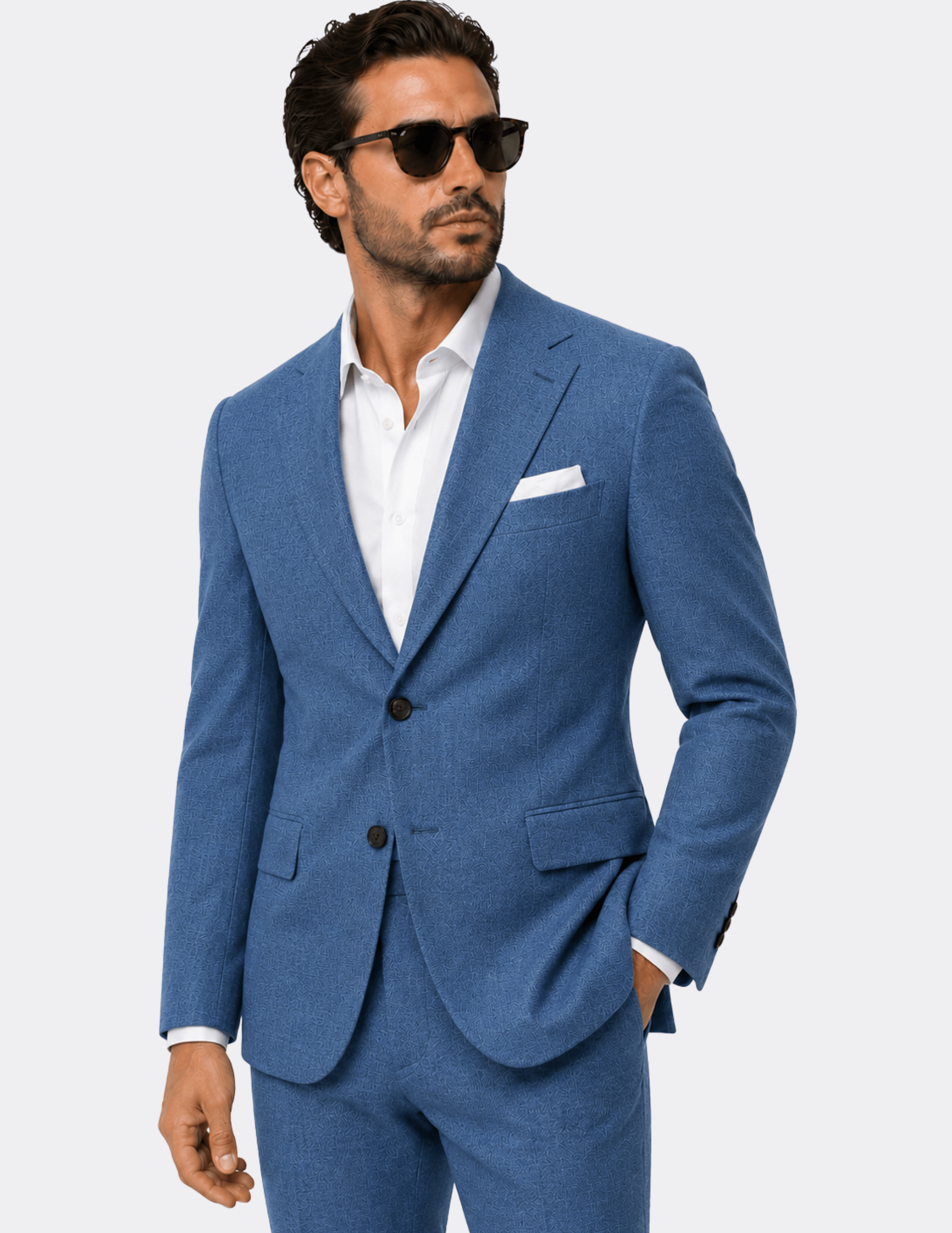 The Sapphire Single Breasted Suit - Samir Bachkami
