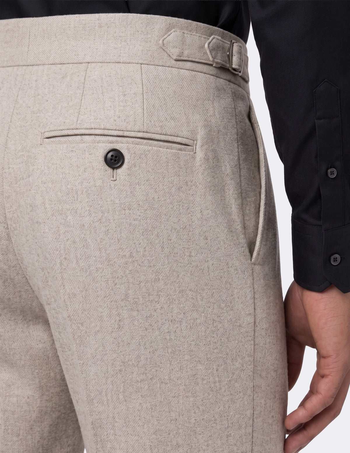 The Savoy Beige Double-Breasted Suit - Samir Bachkami