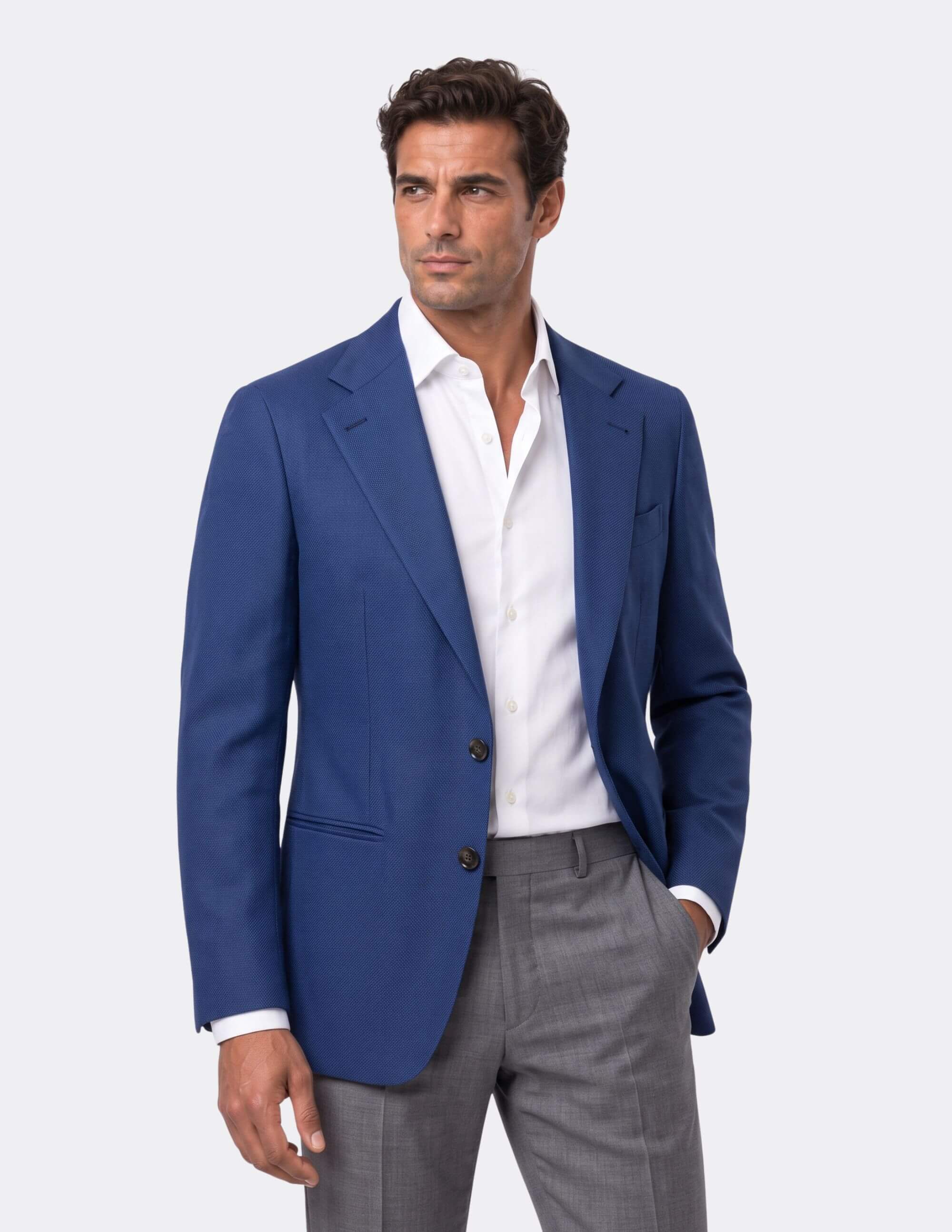 The Sorrento Blue Jacket - Samir Bachkami