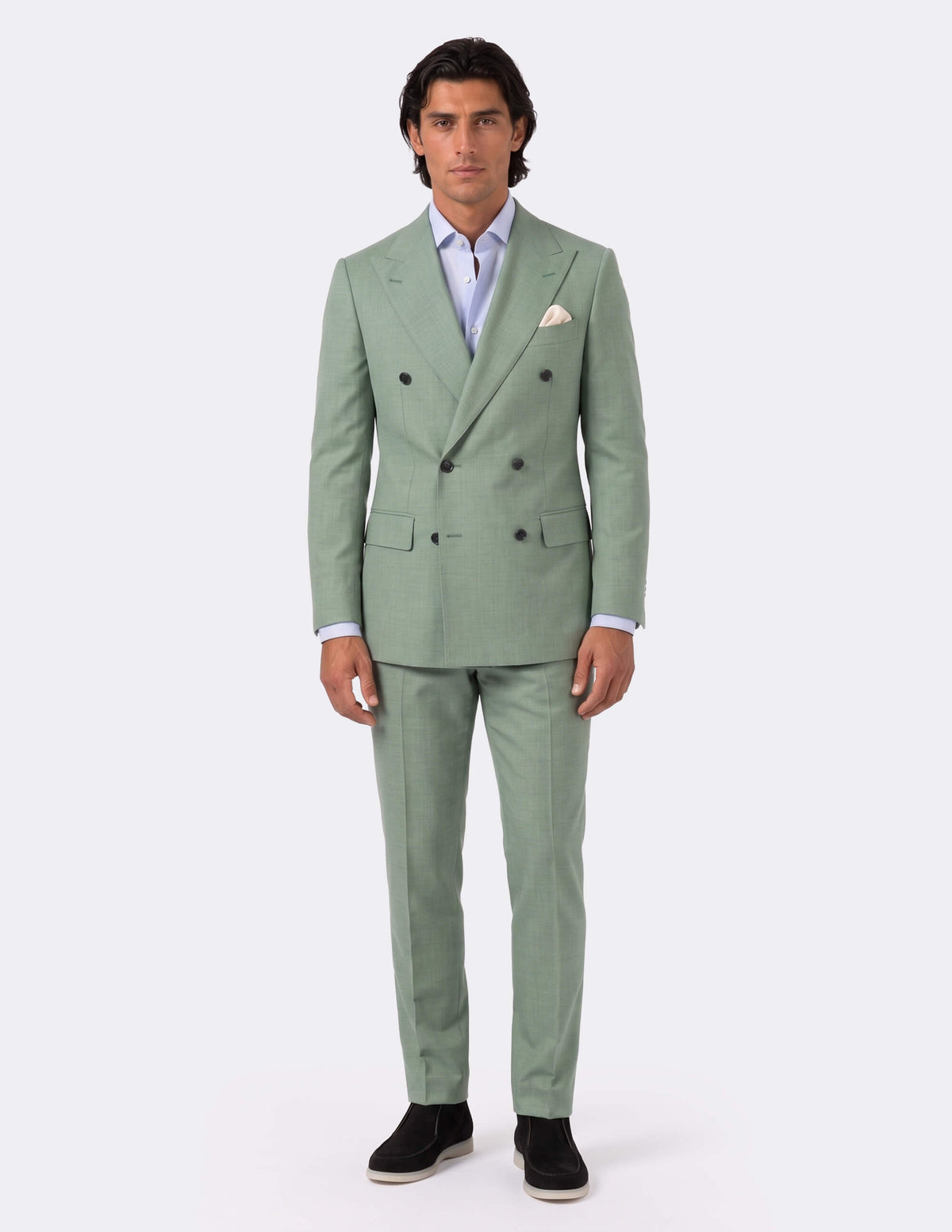 The Verona Double-Breasted Suit - Samir Bachkami