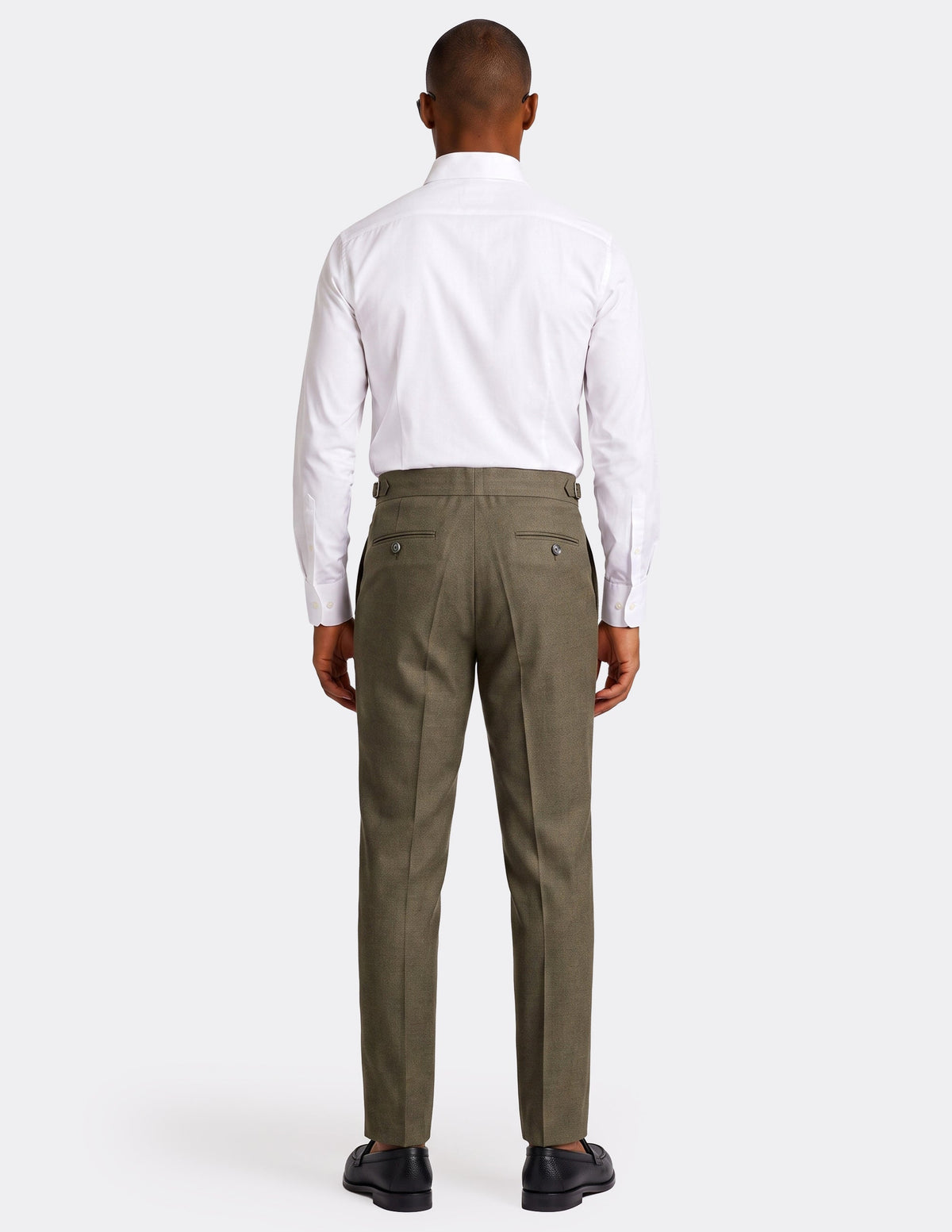 The Verona Olive DB Trousers - Samir Bachkami