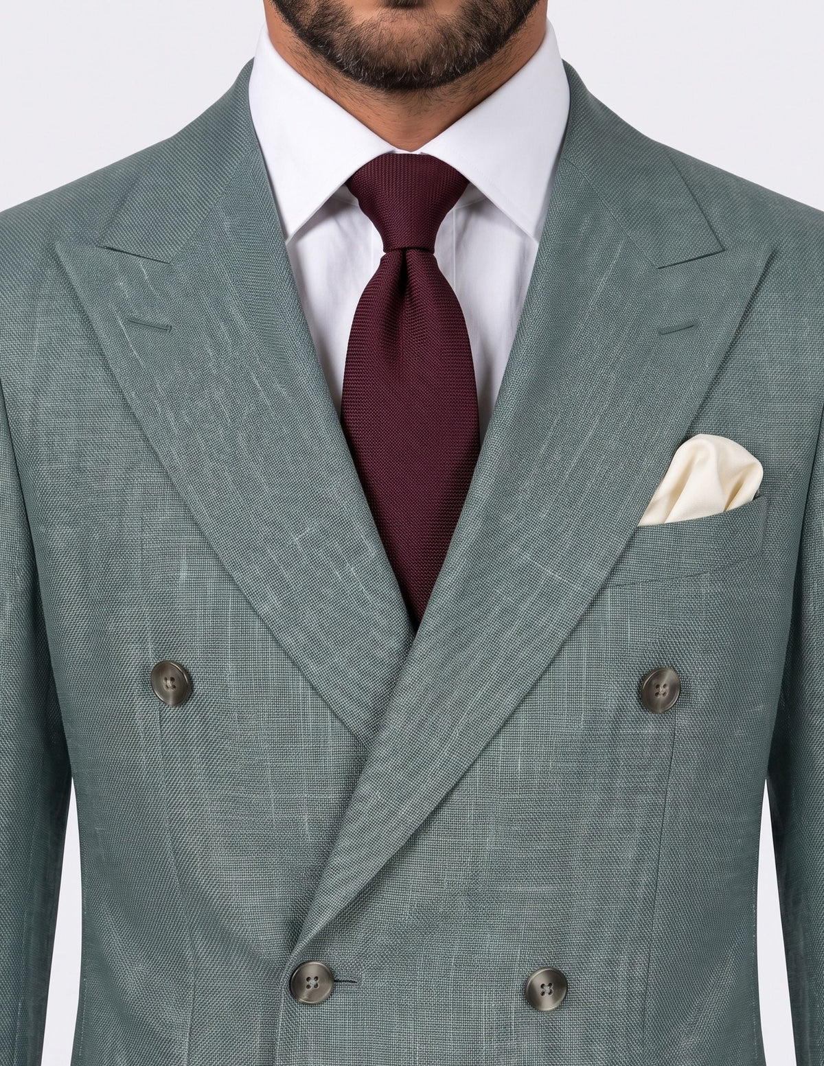 The Virello Sage Double-Breasted Jacket - Samir Bachkami