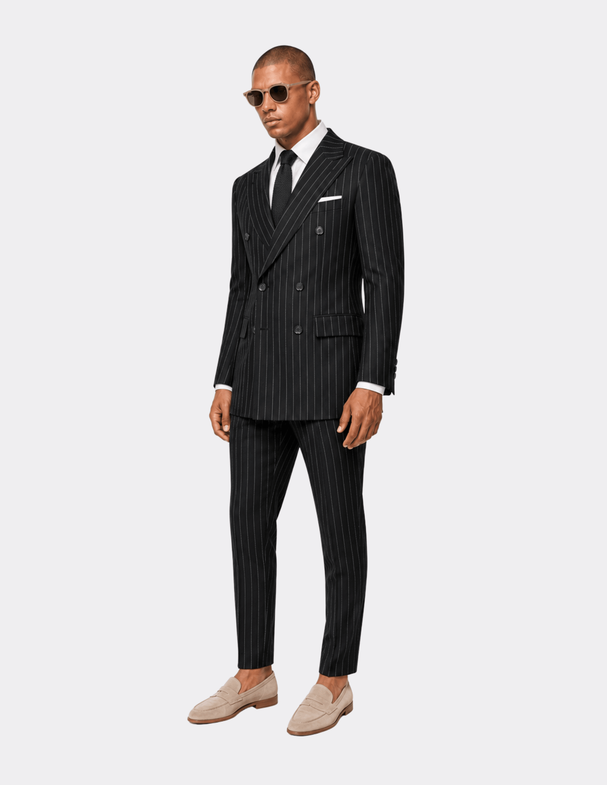 Torino Classic Double Breasted Suit - Samir Bachkami