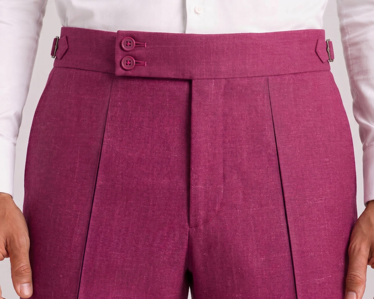 Tuscan Ruby DB Trousers - Samir Bachkami