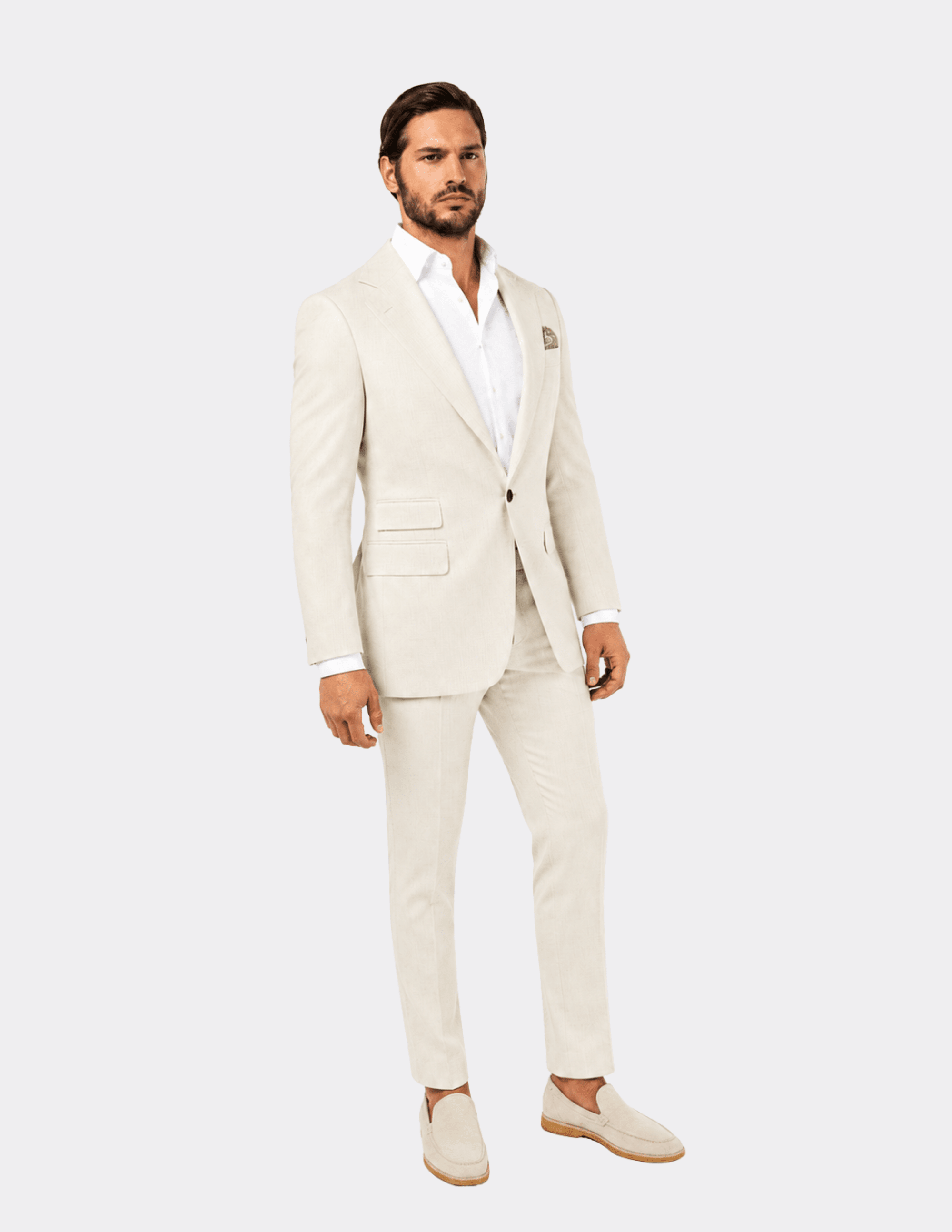 Valmont Cream Suit - Samir Bachkami