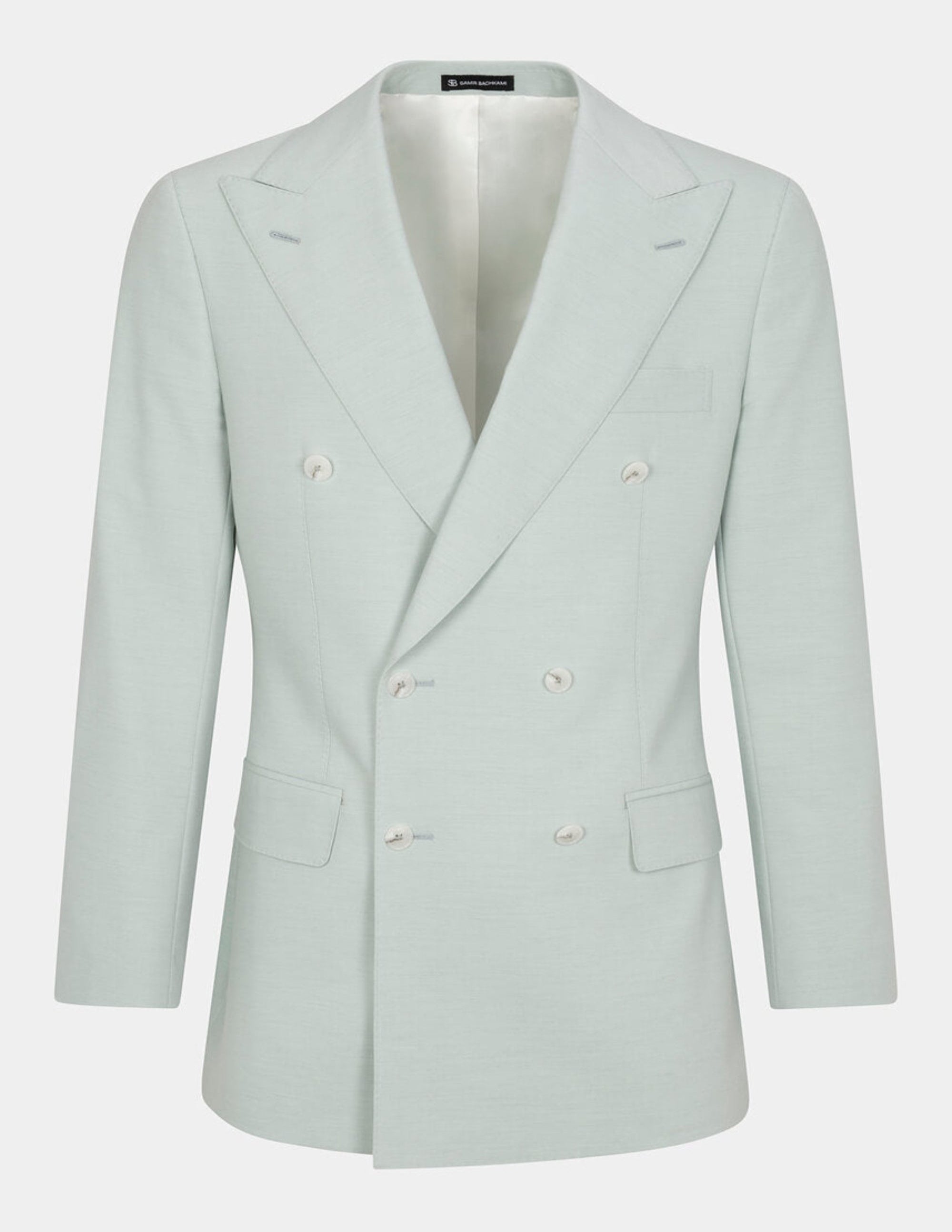 Verona Mint Double Breasted Suit - Samir Bachkami