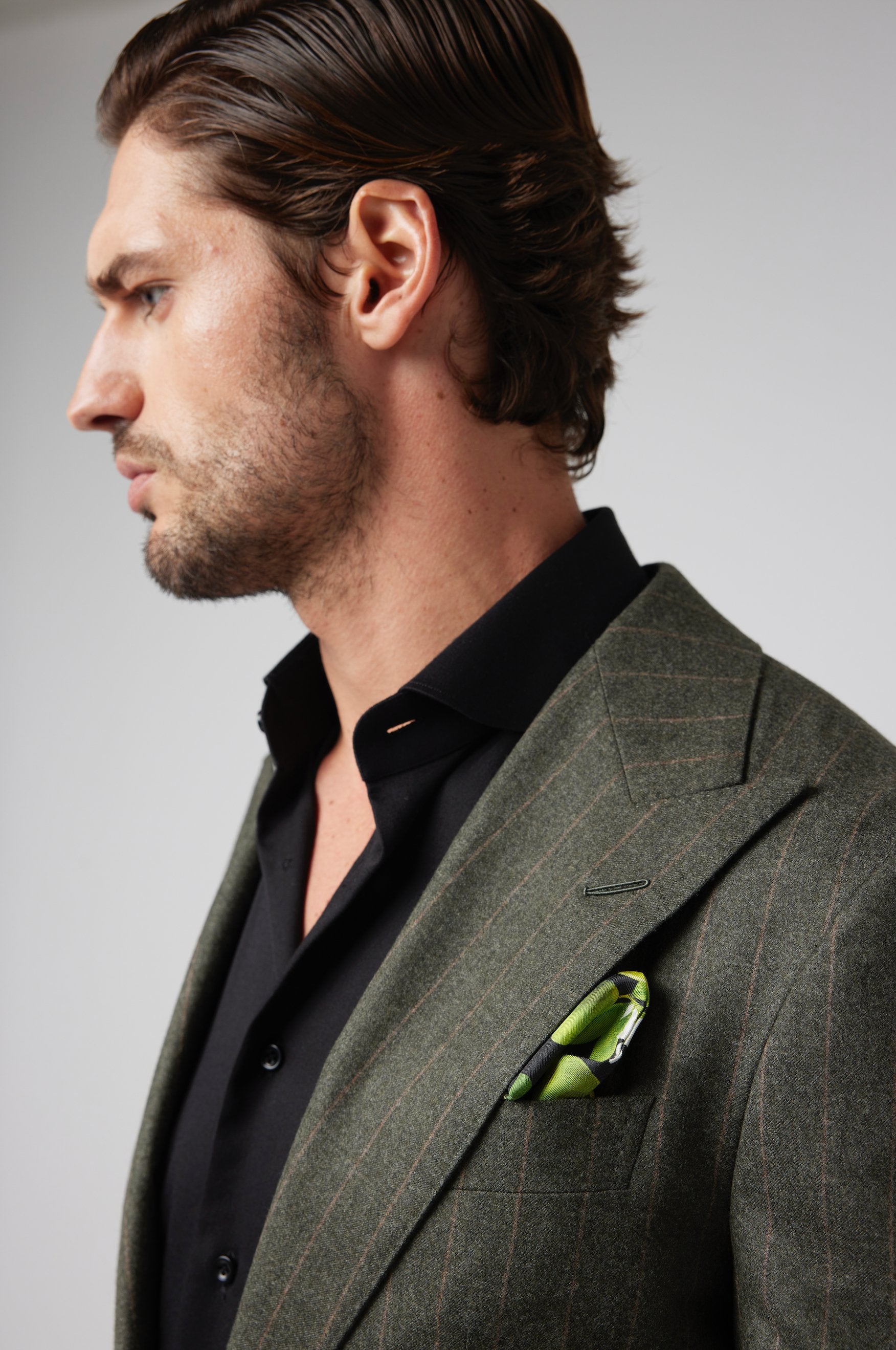 Black Lime Handkerchief - Samir Bachkami