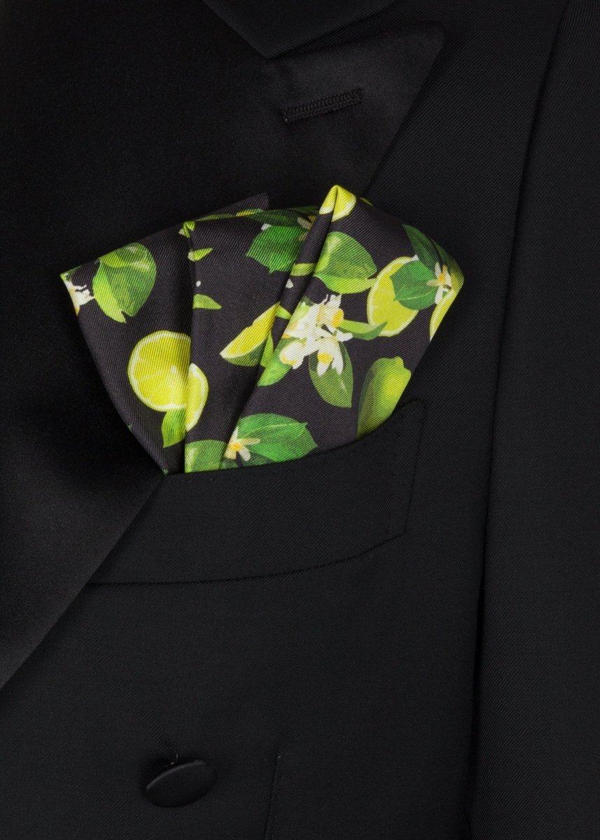 Black Lime Handkerchief - Samir Bachkami
