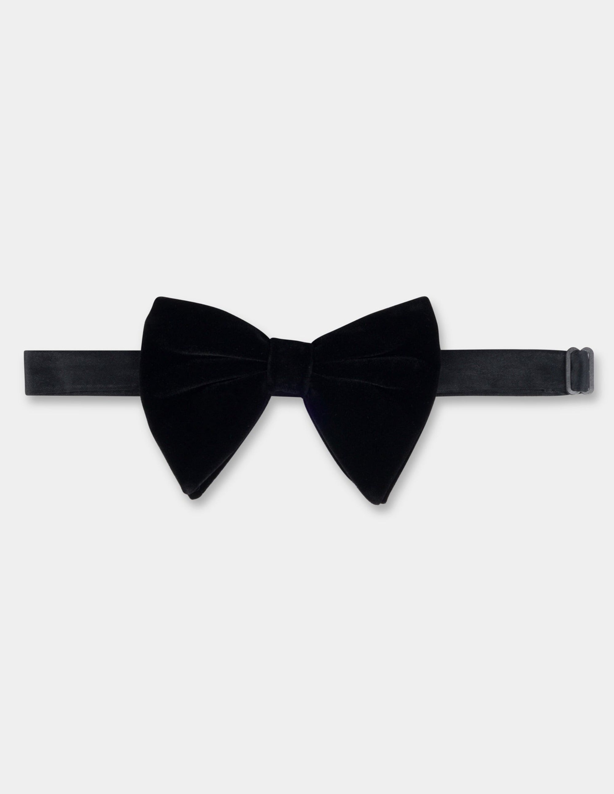 Black S Velvet Bow Tie - Samir Bachkami