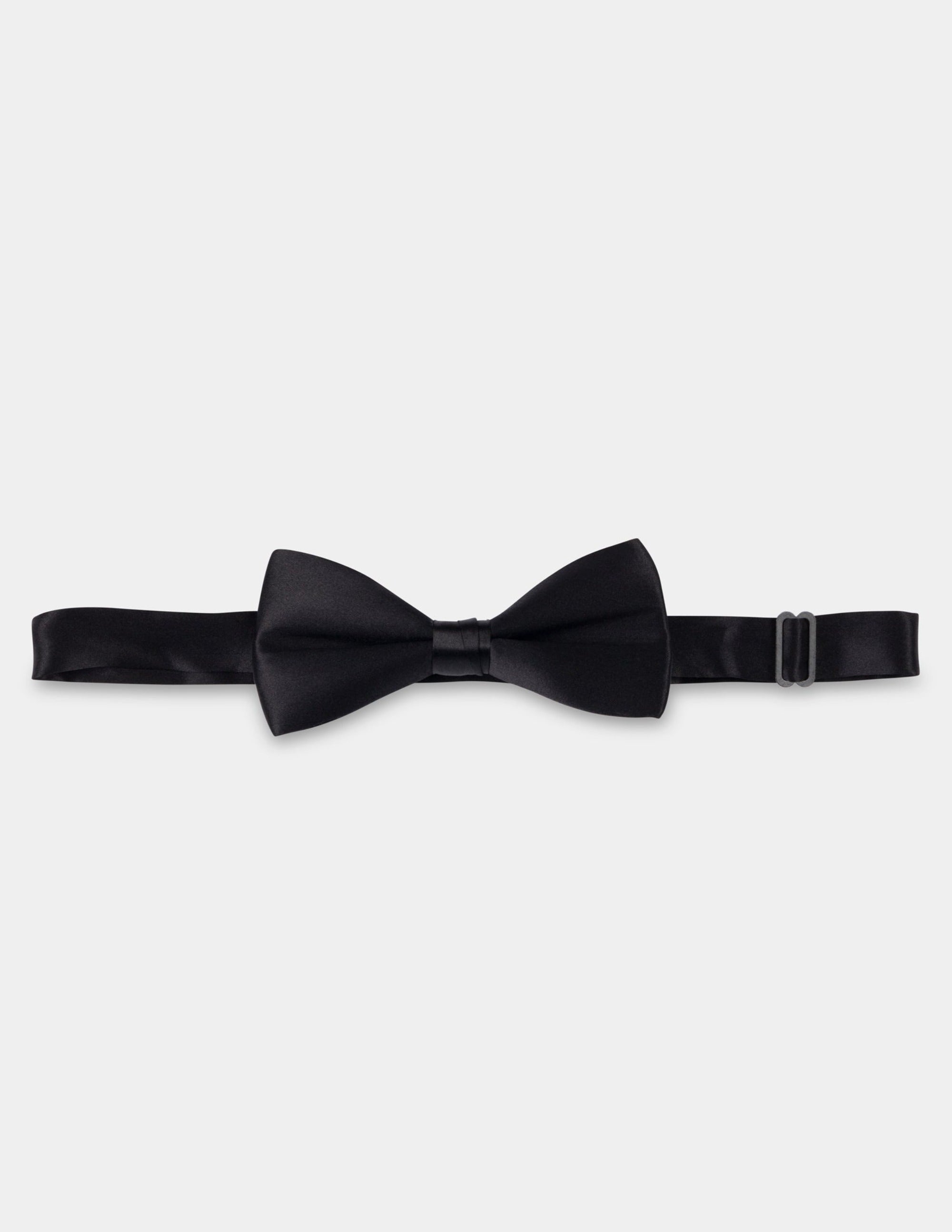 Black Silk Bow Tie - Samir Bachkami