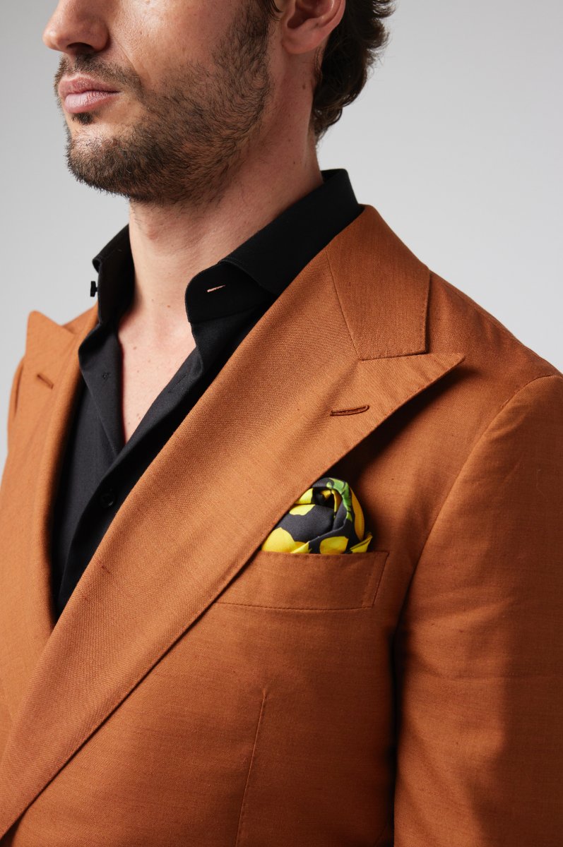 Black Tulips Handkerchief - Samir Bachkami