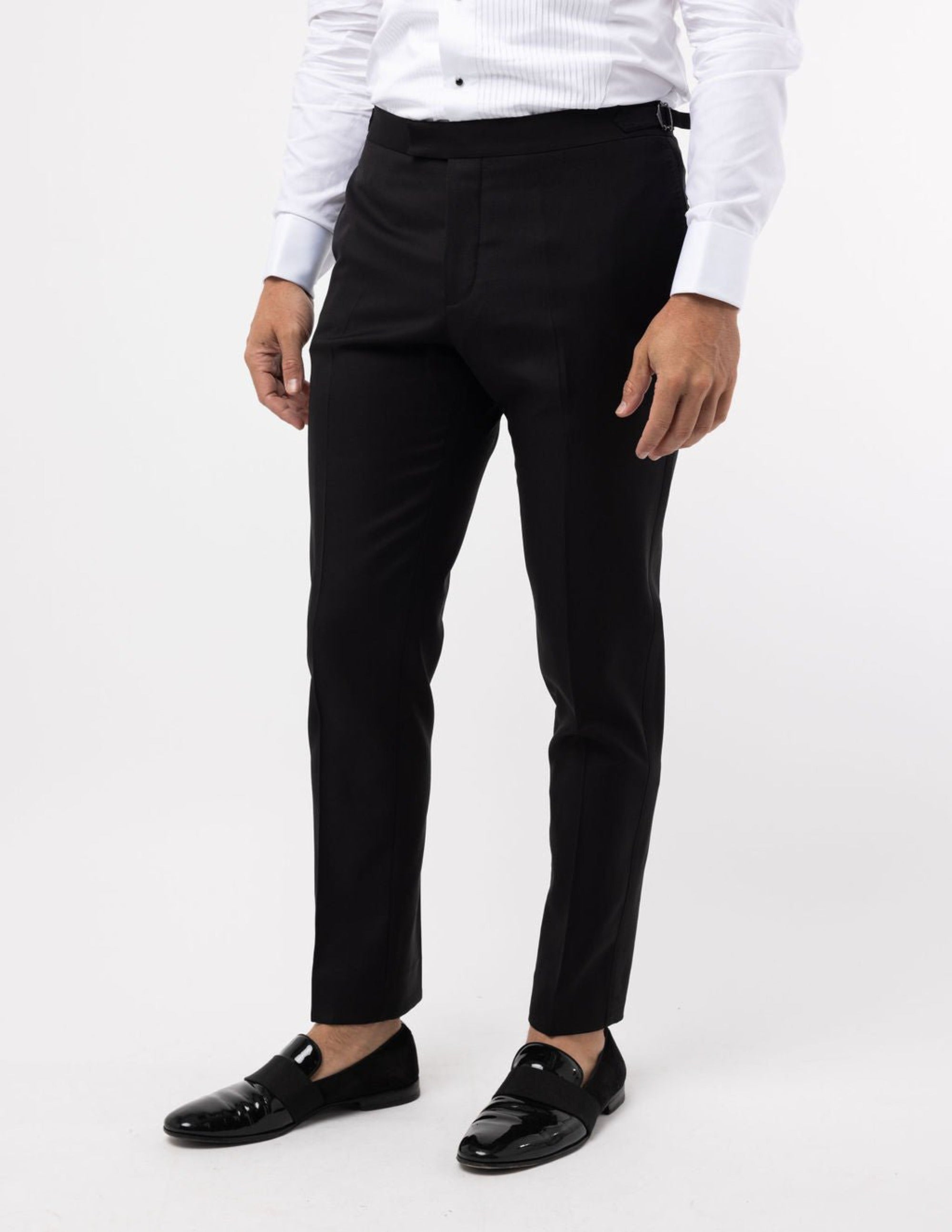 Black Tuxedo Trousers - Samir Bachkami