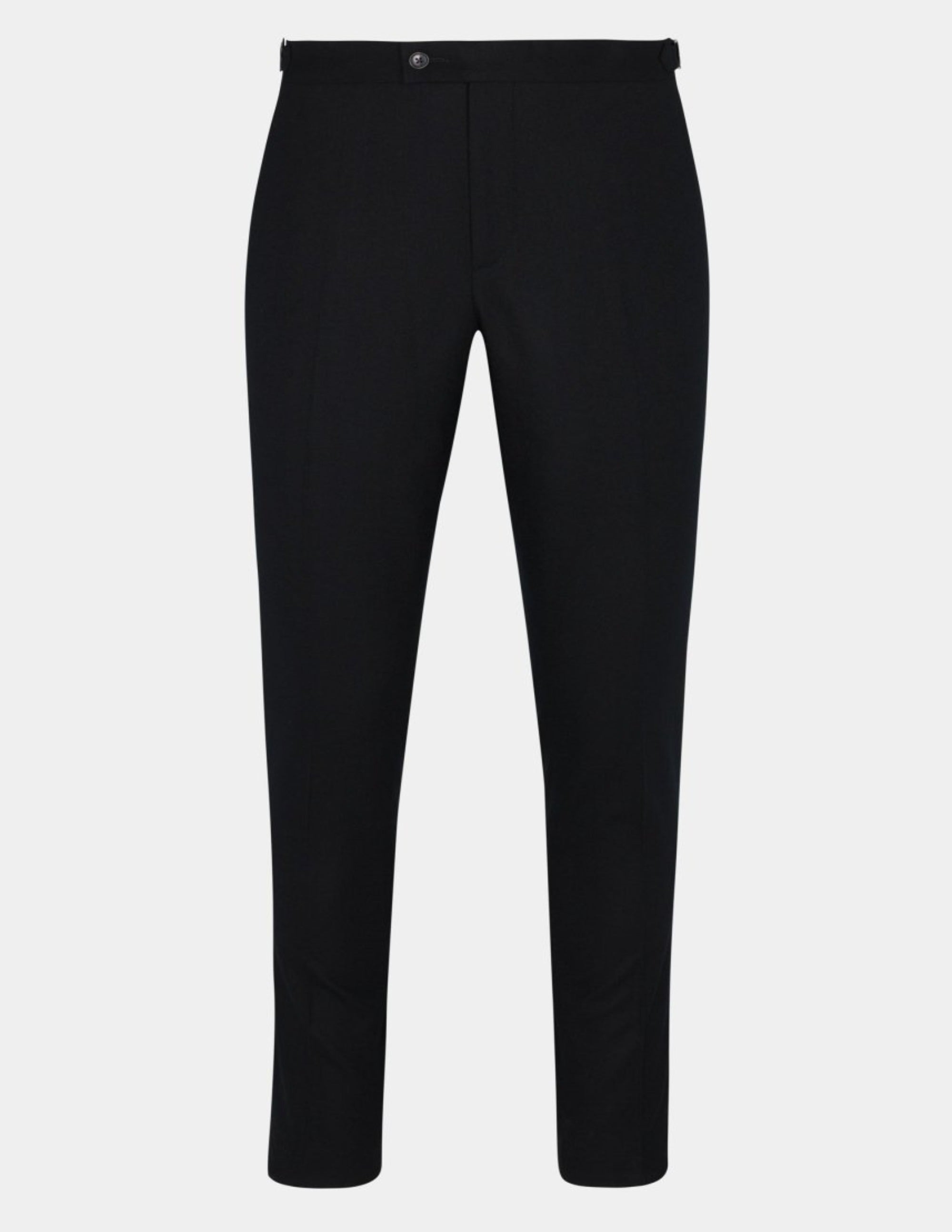 Black Wool Cashmere Trousers - Samir Bachkami