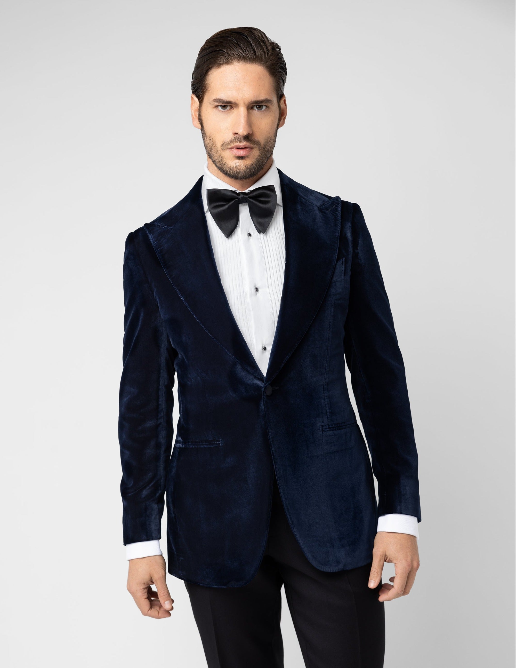 Blue Bow Tie - Samir Bachkami