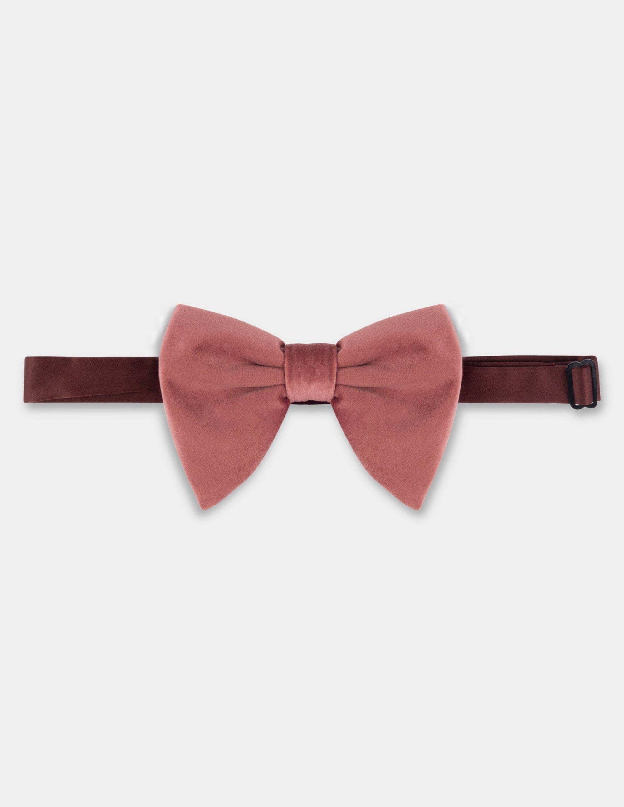 Brown S Velvet Bow Tie - Samir Bachkami