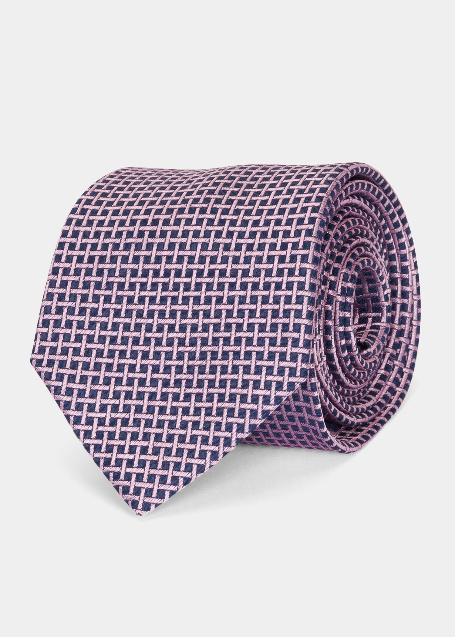 Burgundy Tie Structure - Samir Bachkami