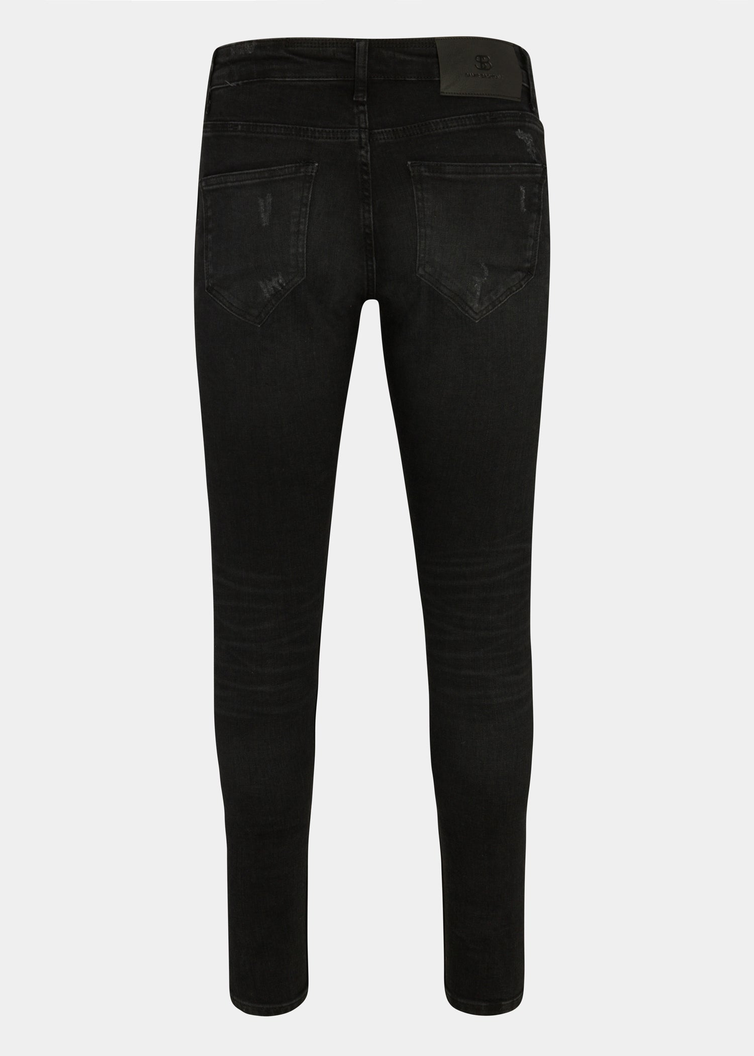 Distressed Grey Skinny Fit Jeans - Samir Bachkami