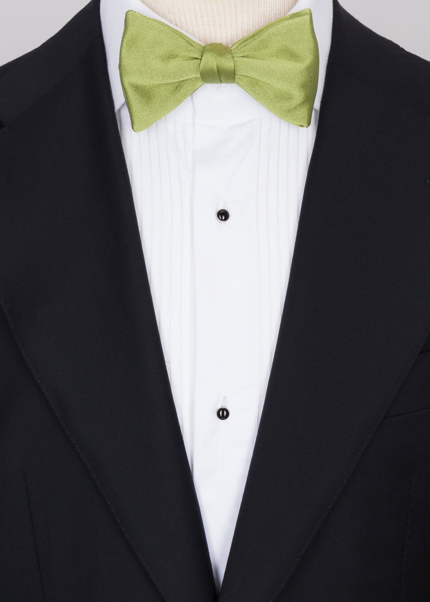 Green Elettrico Silk Bow Tie - Samir Bachkami