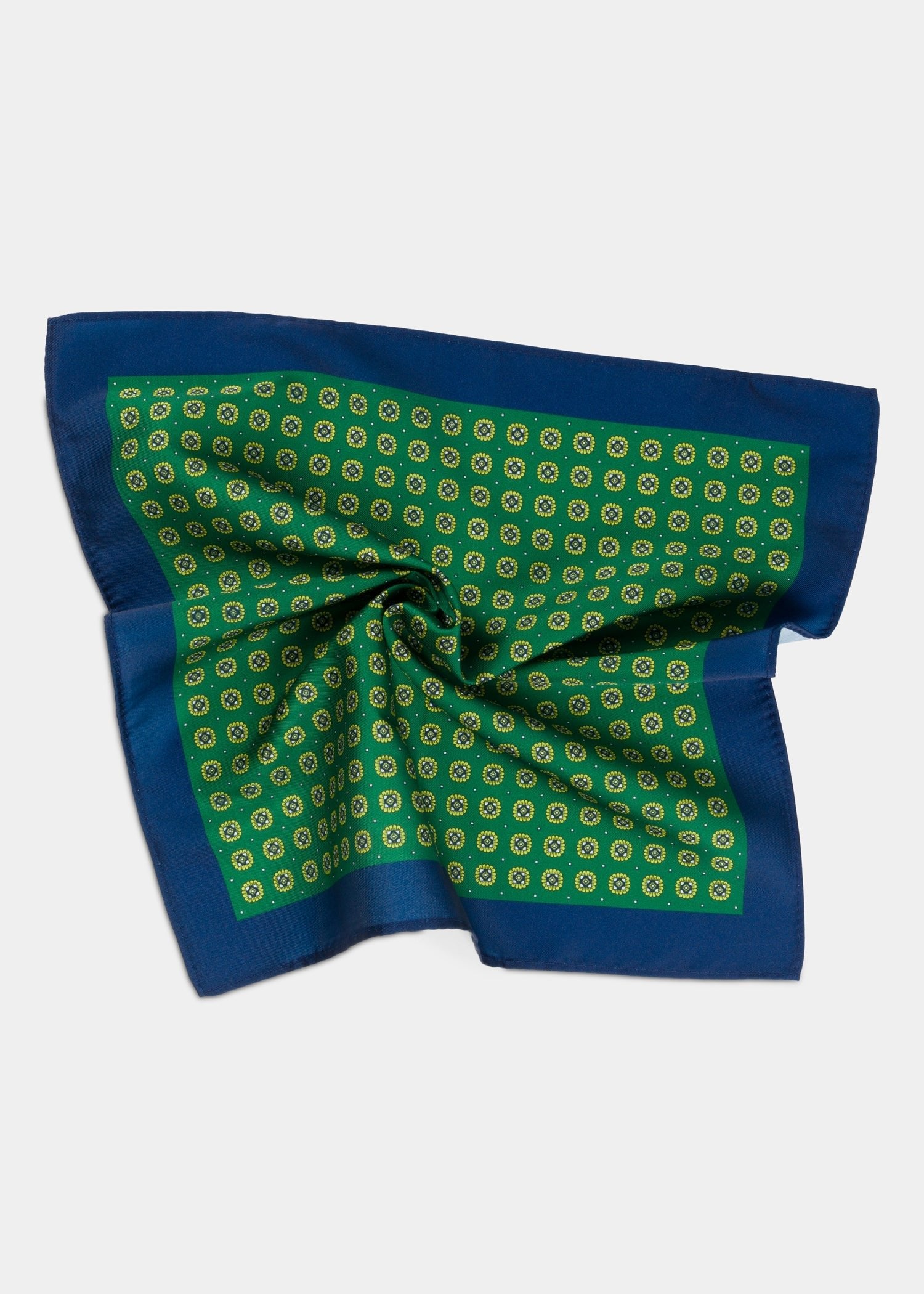 Green Pocket Square - Samir Bachkami