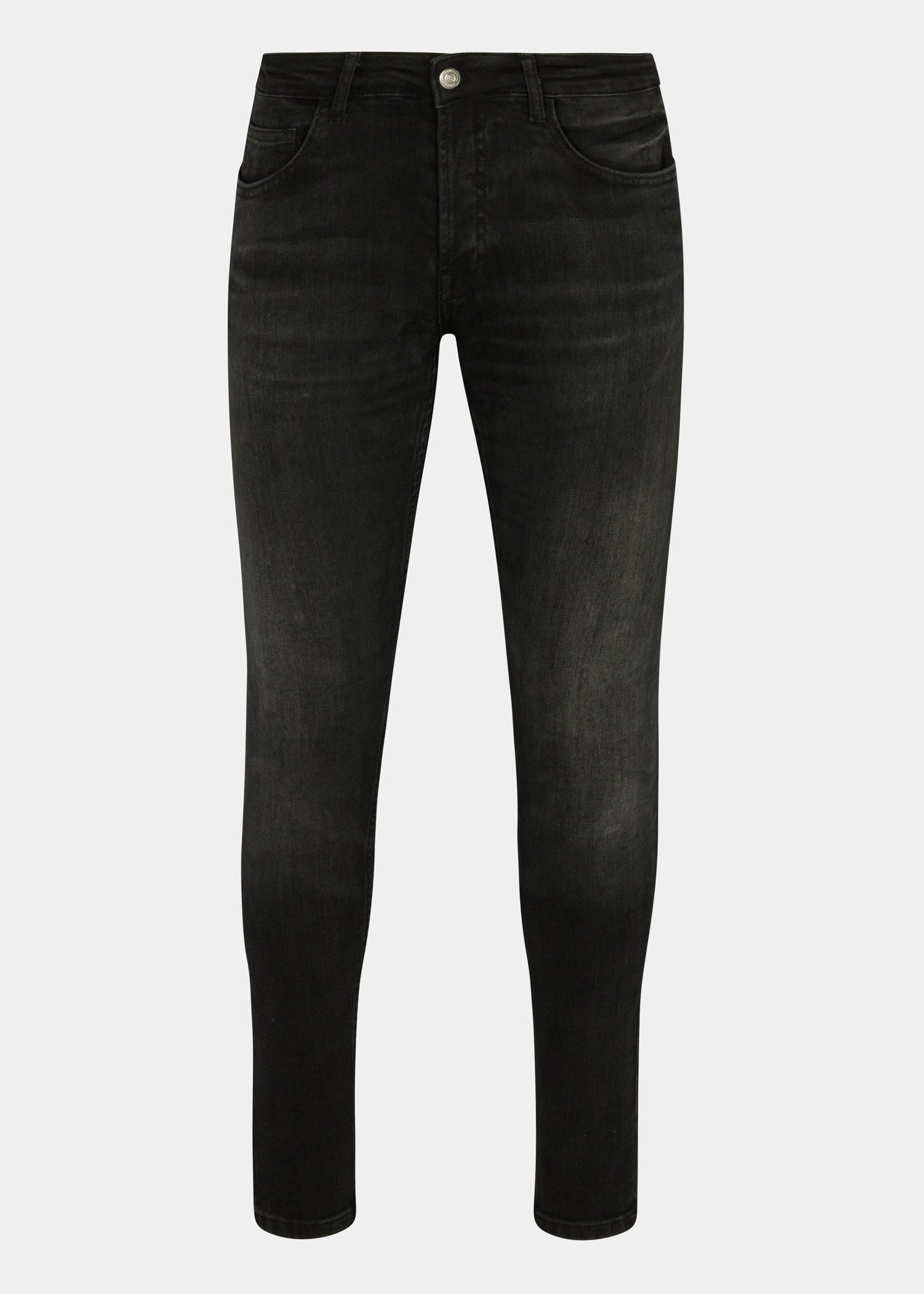 Grey Skinny Fit Stretch Jeans - Samir Bachkami