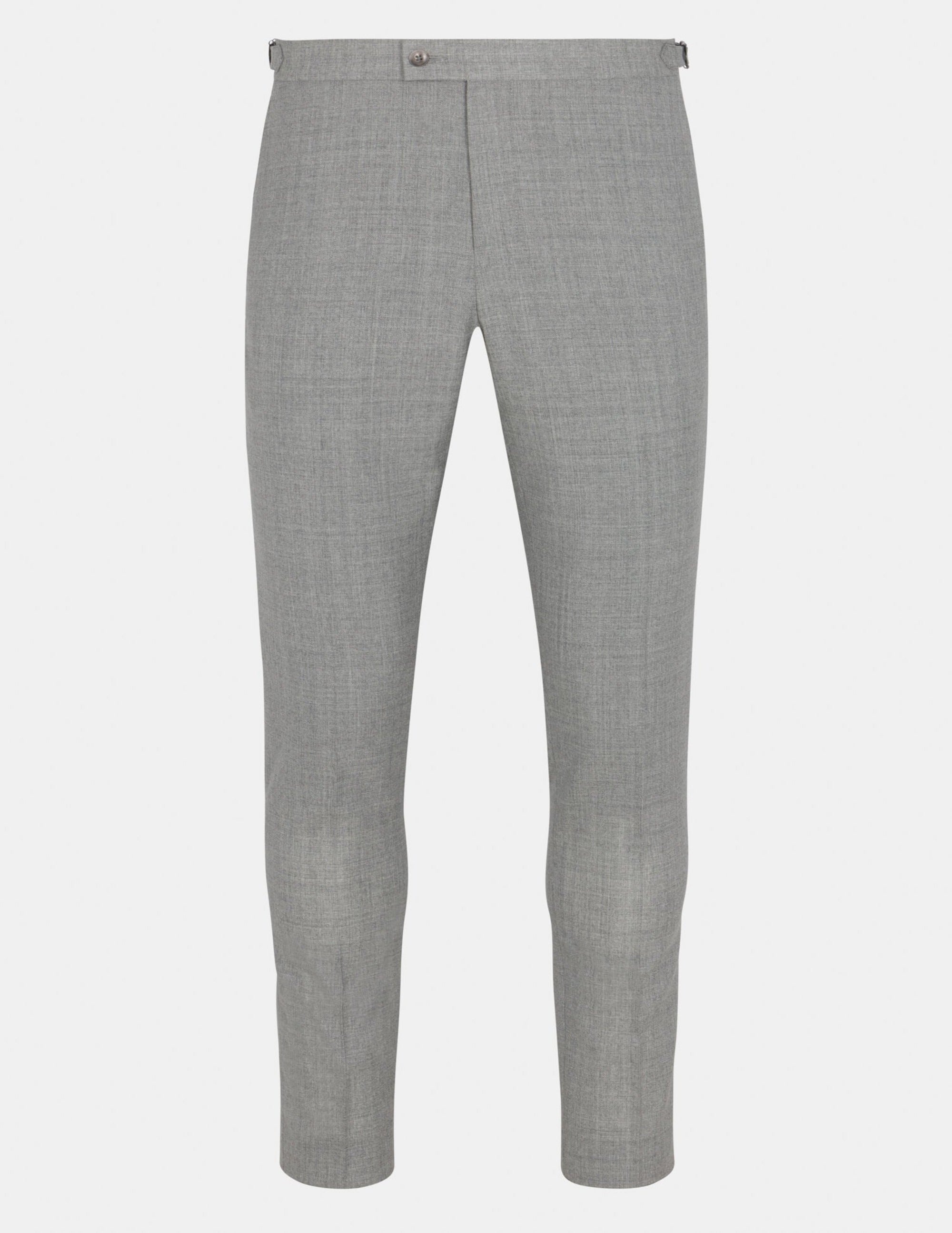 Light Grey Double Breasted Suit - Samir Bachkami