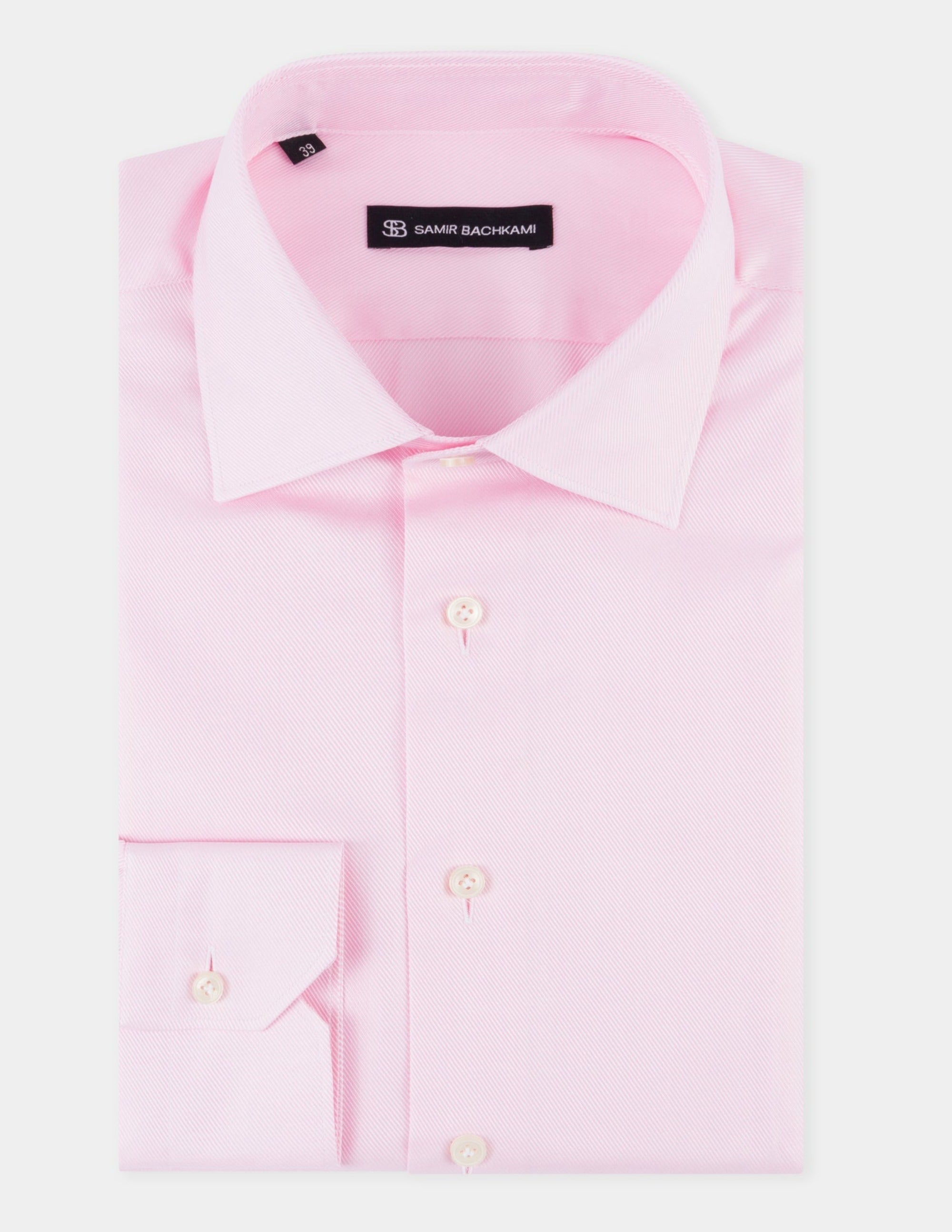 Light Pink Slim Fit Shirt 15 Light Pink Slim Fit Shirt 15