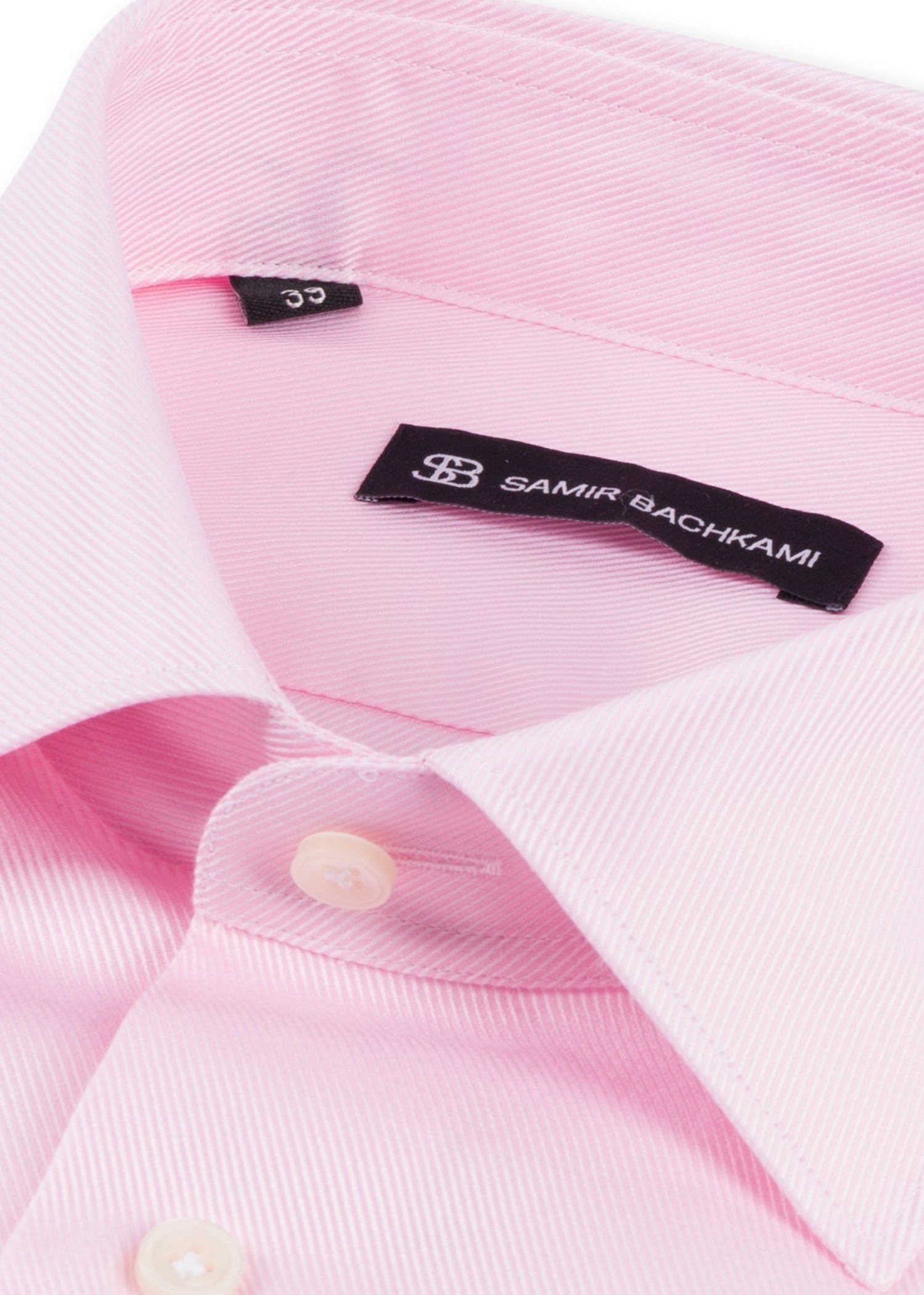 Light Pink Slim Fit Shirt - Samir Bachkami