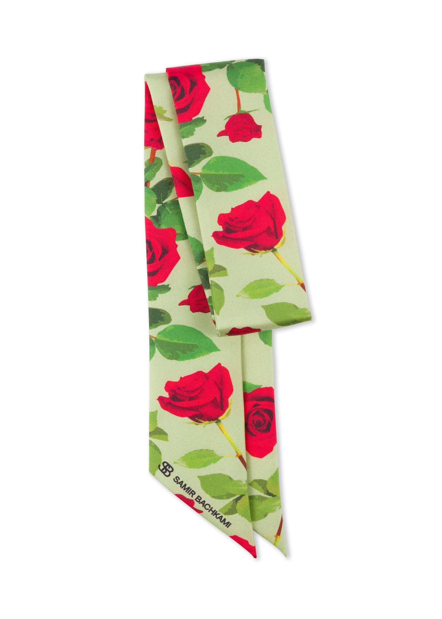 Light Roses Handkerchief - Samir Bachkami